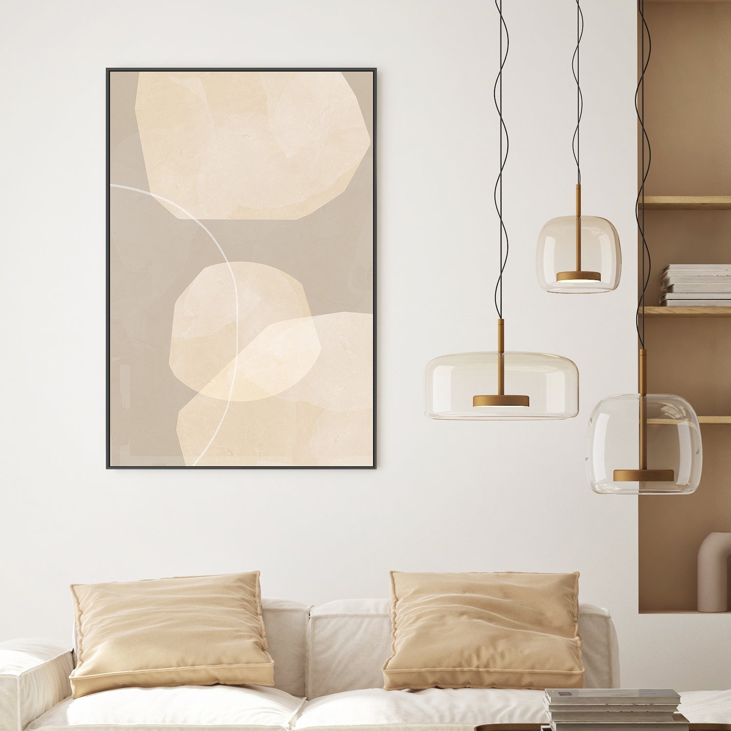 wall-art-print-canvas-poster-framed-Form, Style A , By Aoibhne Hogan-2