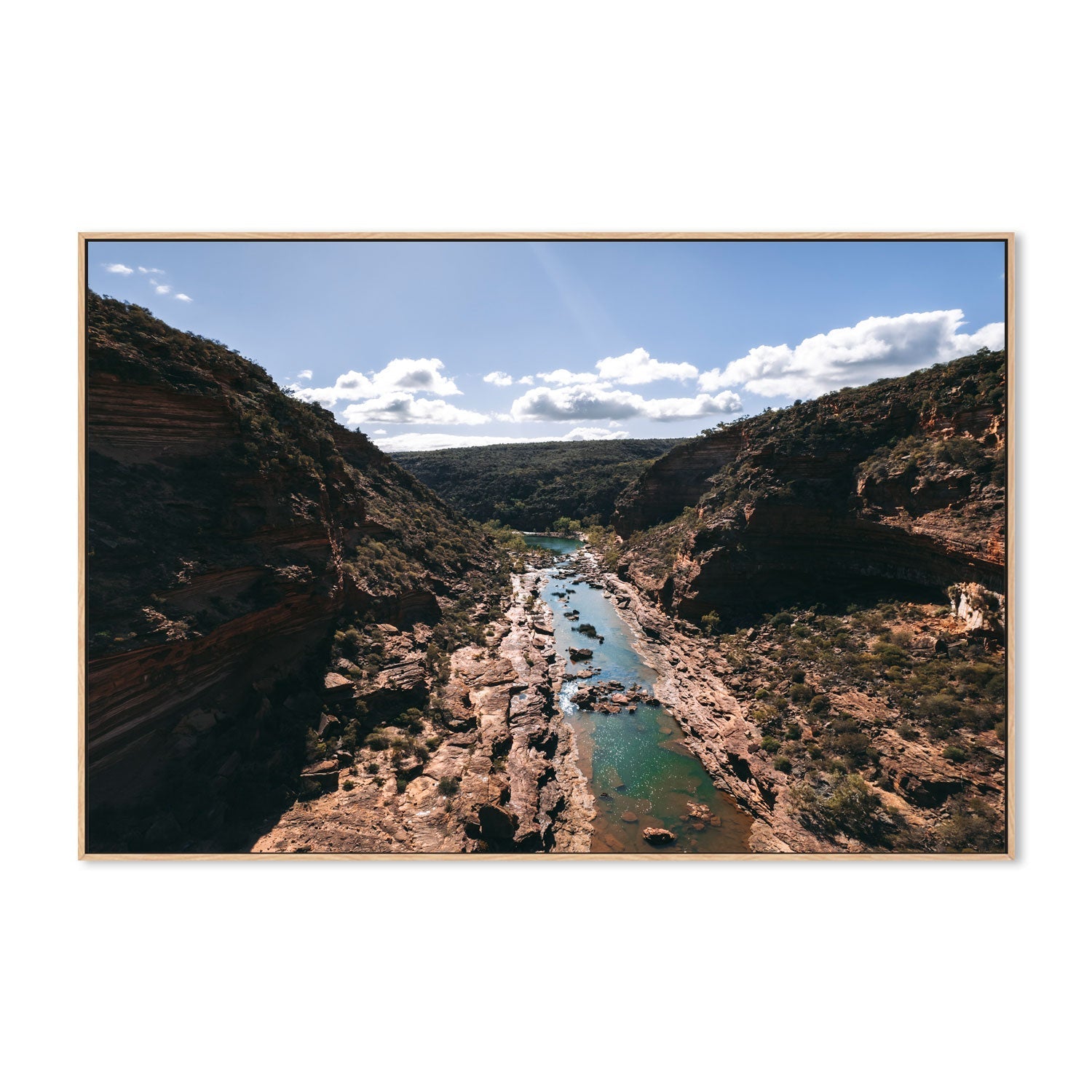 wall-art-print-canvas-poster-framed-Four Ways Trail, Kalbarri , By Maddison Harris-4