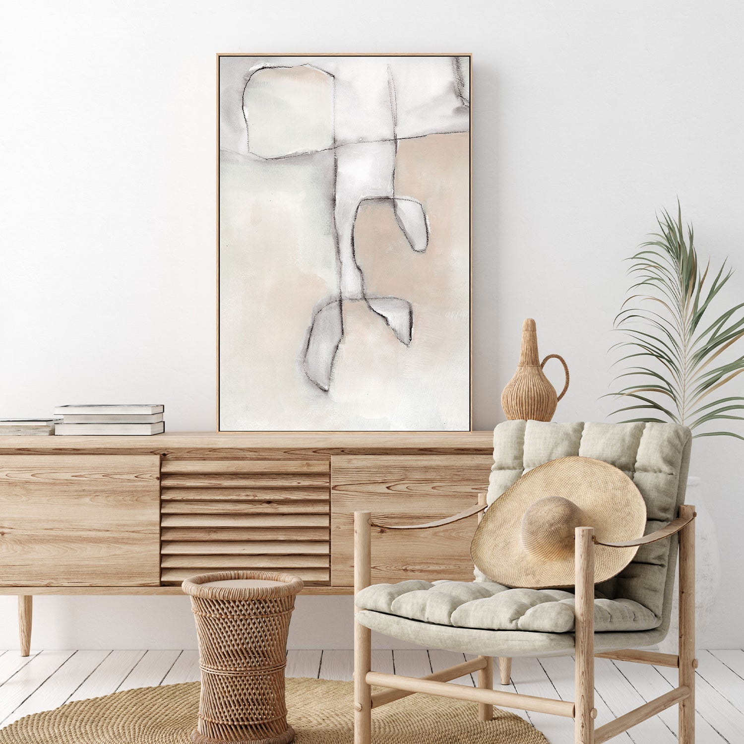 wall-art-print-canvas-poster-framed-Fractional, Style B , By Aubrey-7