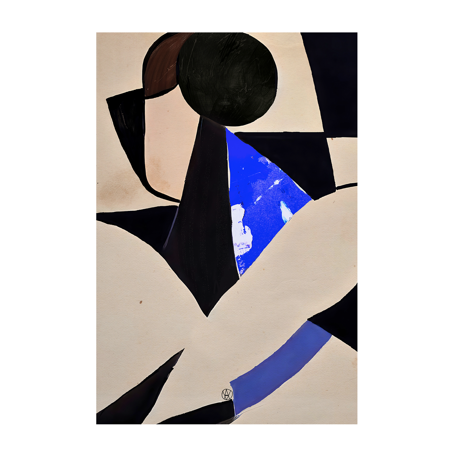 wall-art-print-canvas-poster-framed-Fragmento, Style B-1