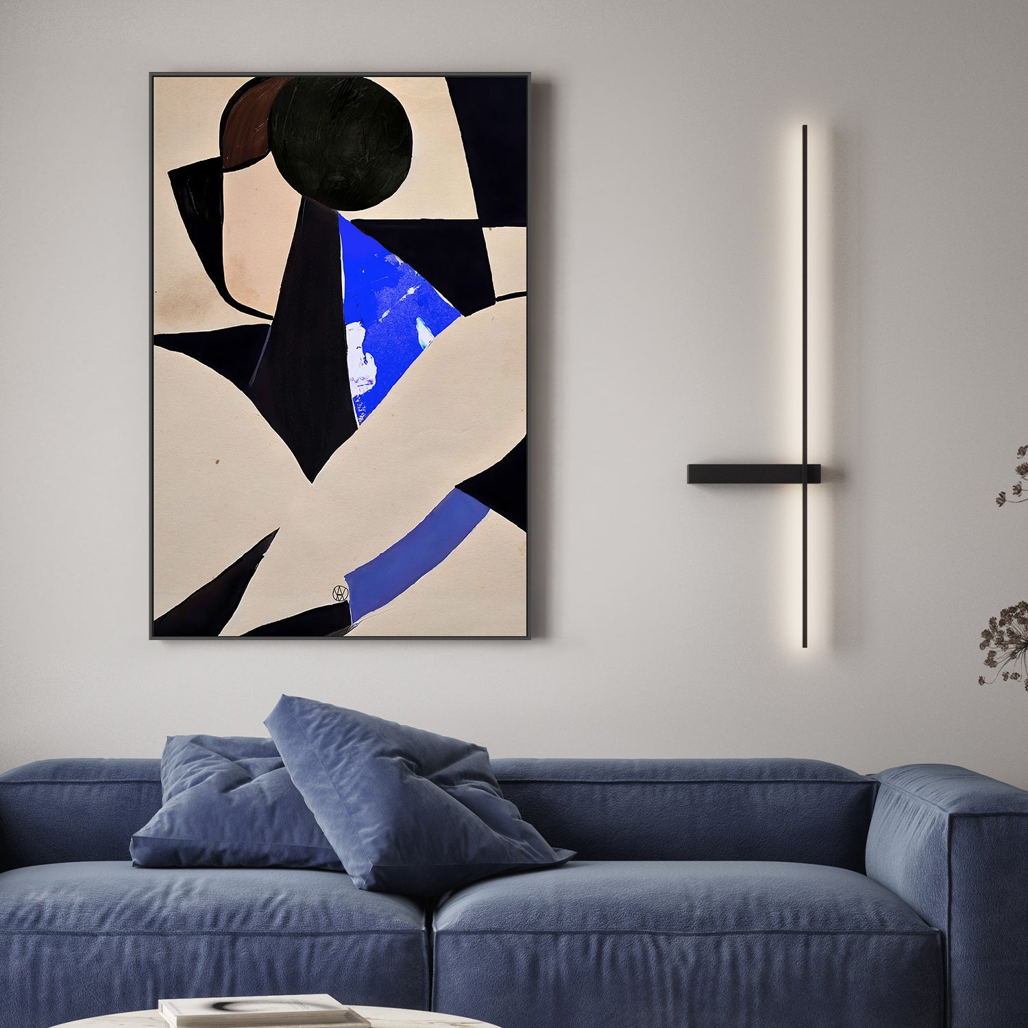 wall-art-print-canvas-poster-framed-Fragmento, Style B-2
