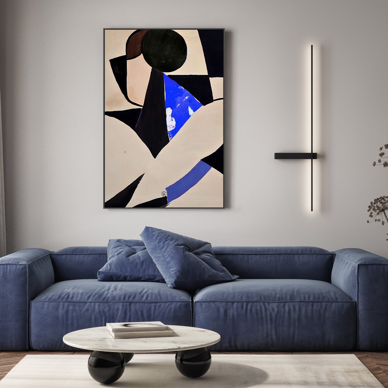 wall-art-print-canvas-poster-framed-Fragmento, Style B-7