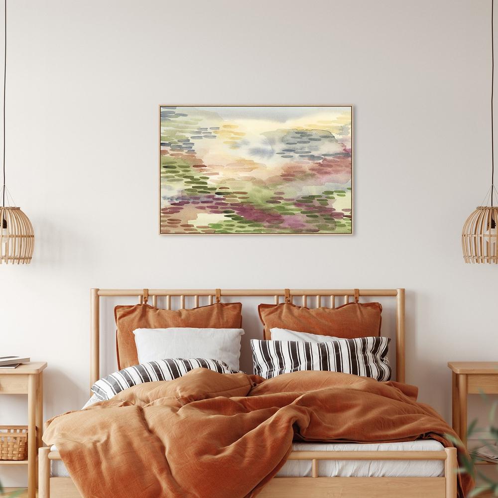 wall-art-print-canvas-poster-framed-French Countryside Landscape-by-Emily Wood-Gioia Wall Art