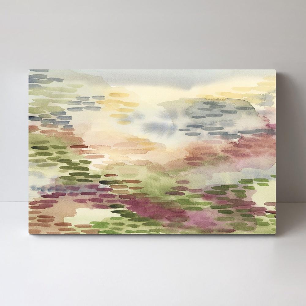 wall-art-print-canvas-poster-framed-French Countryside Landscape-by-Emily Wood-Gioia Wall Art