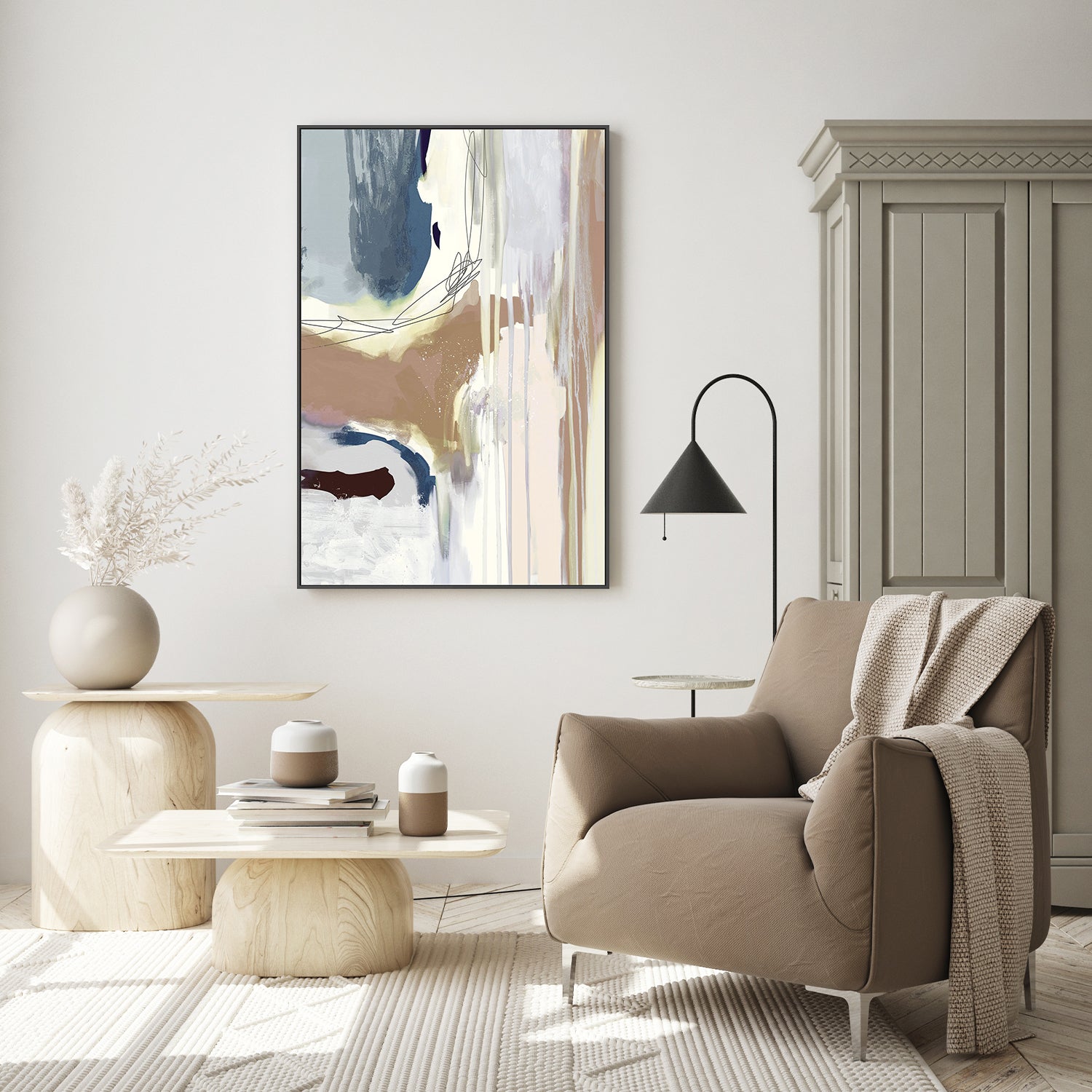 wall-art-print-canvas-poster-framed-Fresh, Abstract Art-7