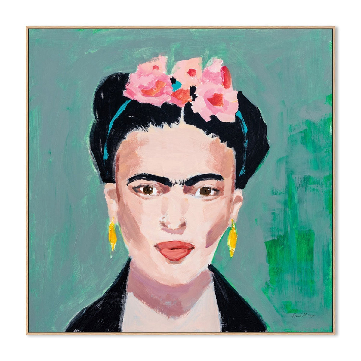 wall-art-print-canvas-poster-framed-Frida-by-Pamela Munger-Gioia Wall Art