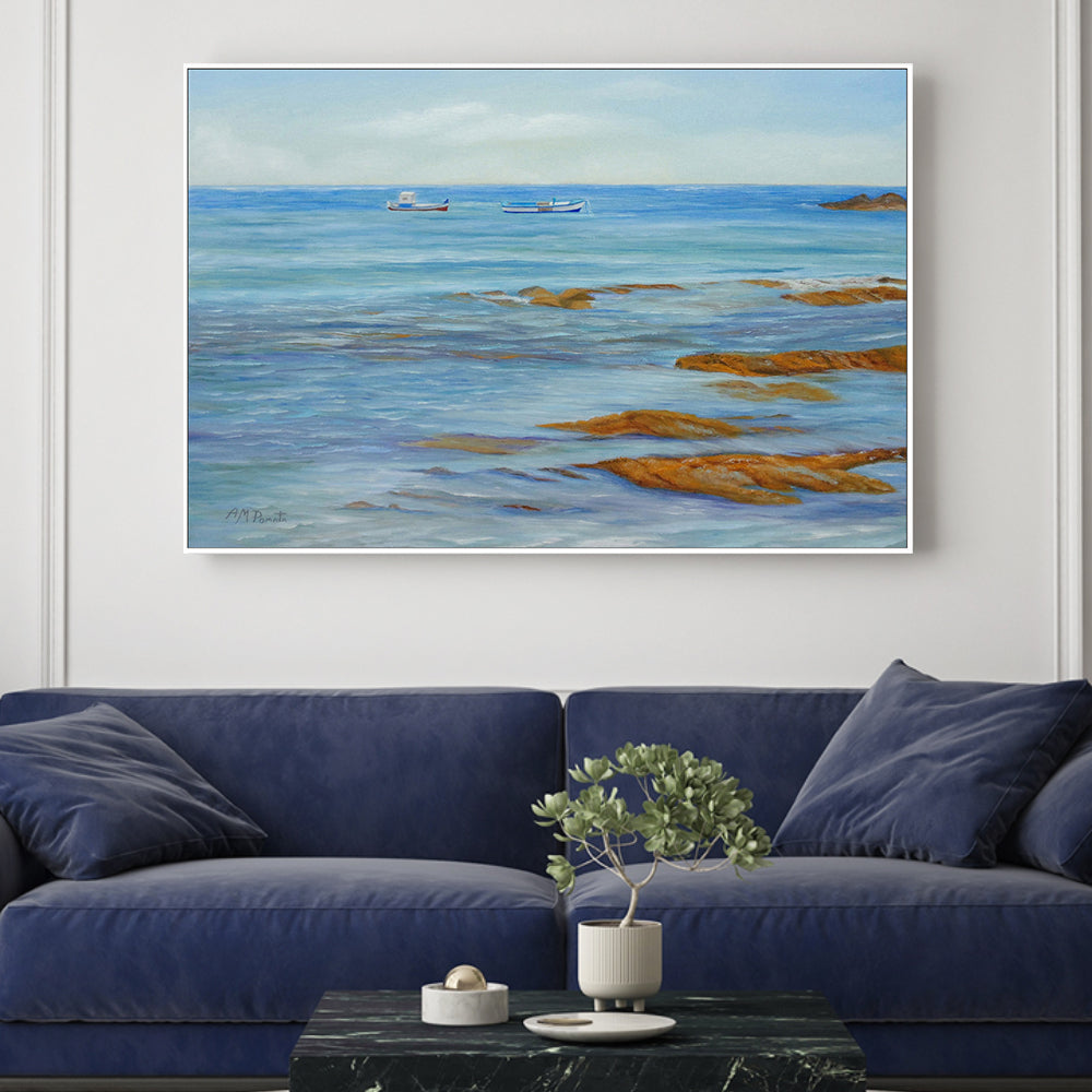 wall-art-print-canvas-poster-framed-From The Shore , By Angeles M. Pomata-2