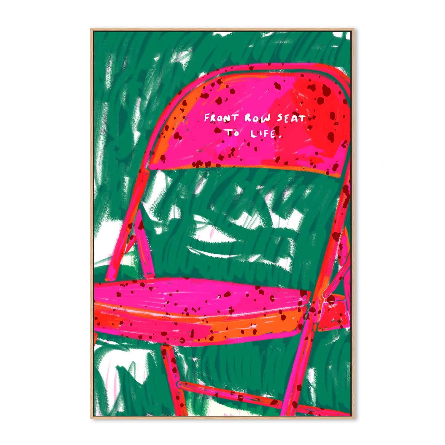 wall-art-print-canvas-poster-framed-Front Row Seat To Life-4
