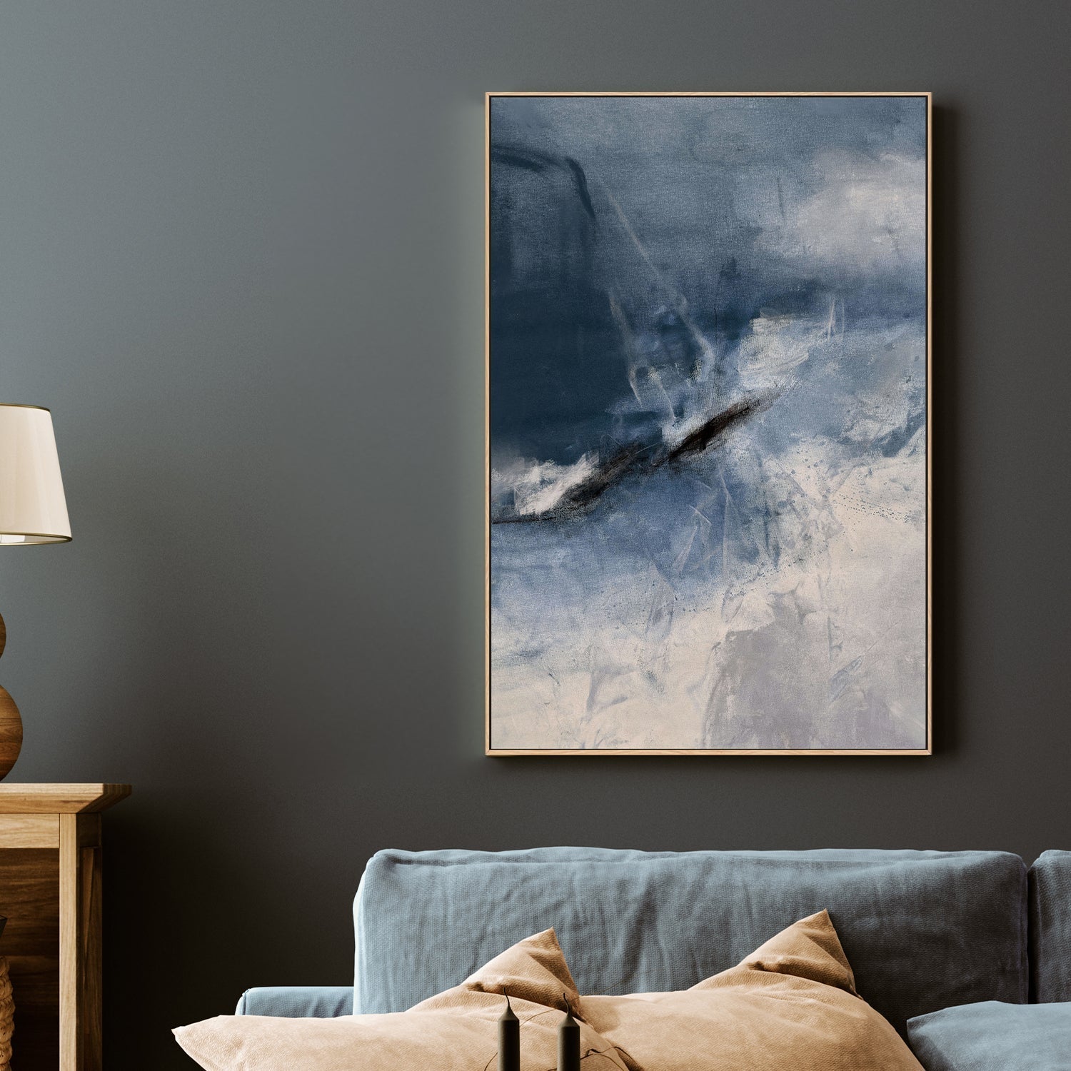 wall-art-print-canvas-poster-framed-Frosty Reverie , By Karine Tonial Grimm-2