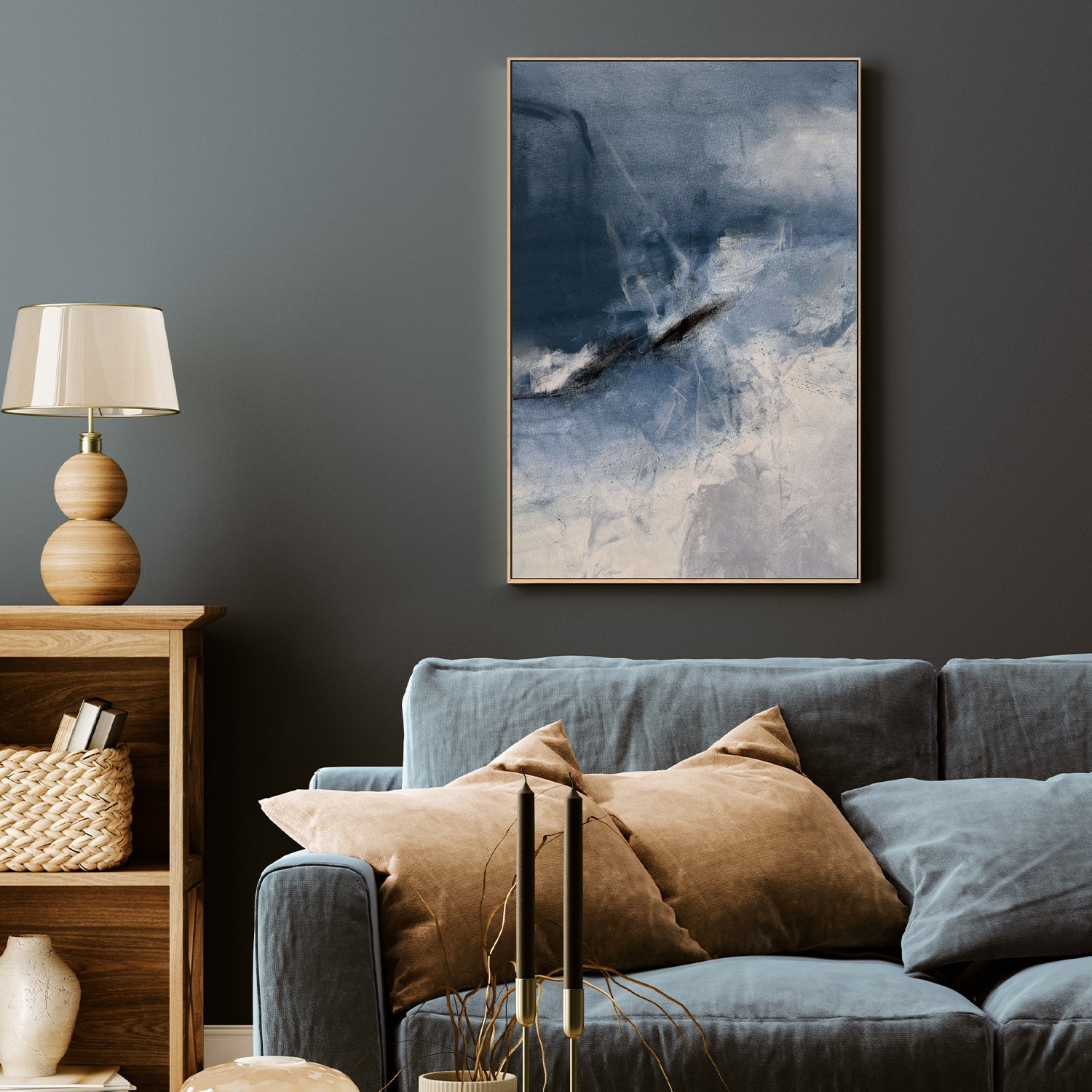 wall-art-print-canvas-poster-framed-Frosty Reverie , By Karine Tonial Grimm-7