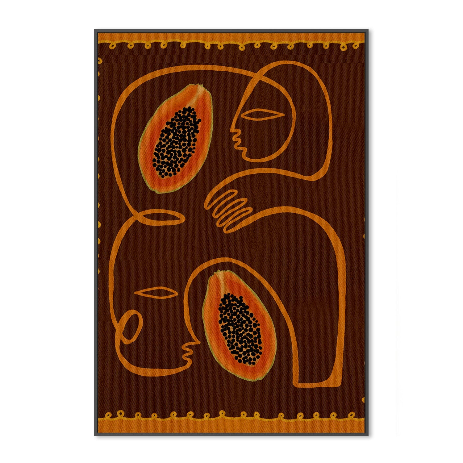 wall-art-print-canvas-poster-framed-Fruit Fiesta, Style D-3