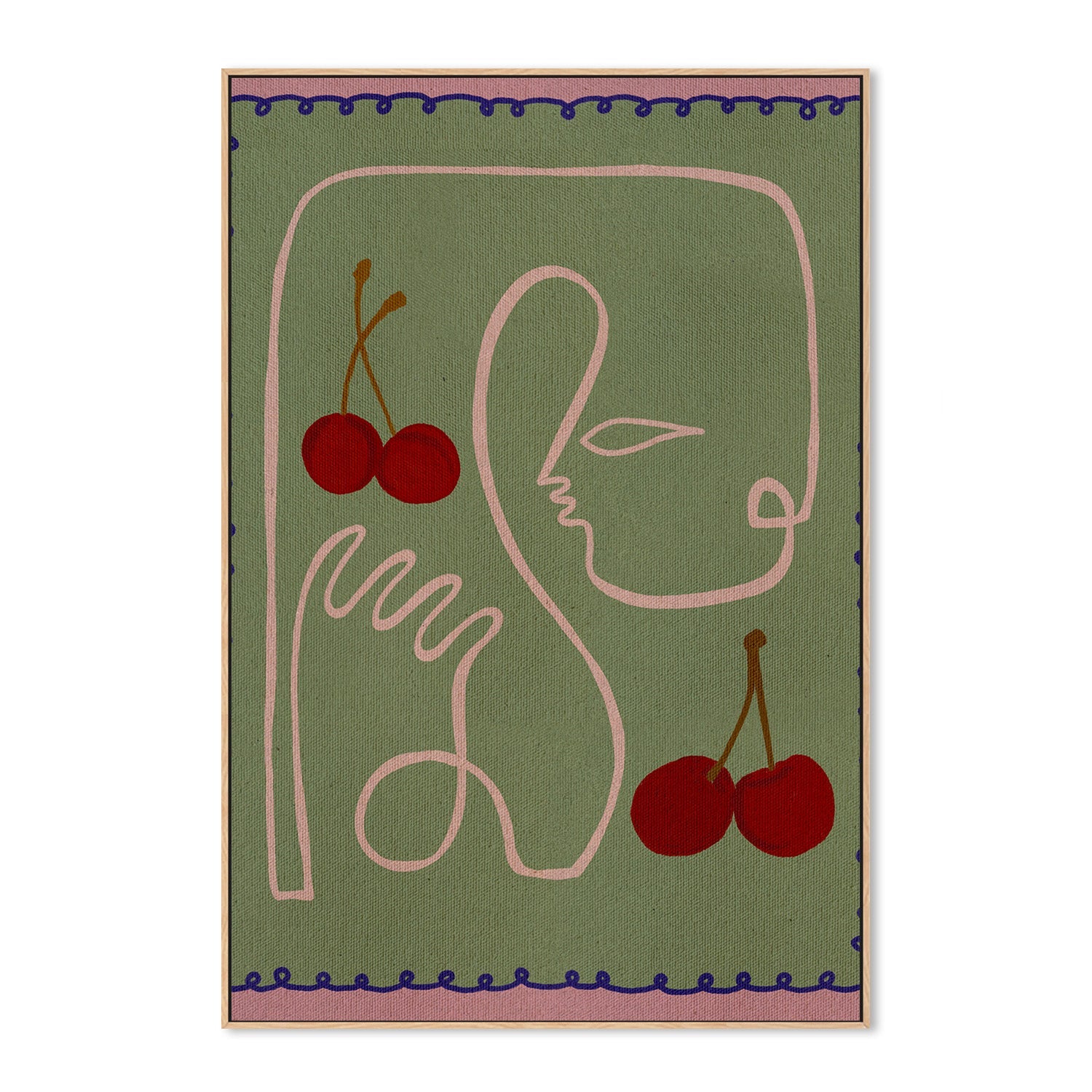 wall-art-print-canvas-poster-framed-Fruit Fiesta, Style E-4