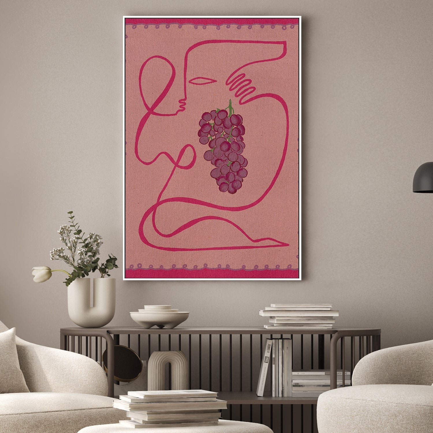 wall-art-print-canvas-poster-framed-Fruit Fiesta, Style F-7