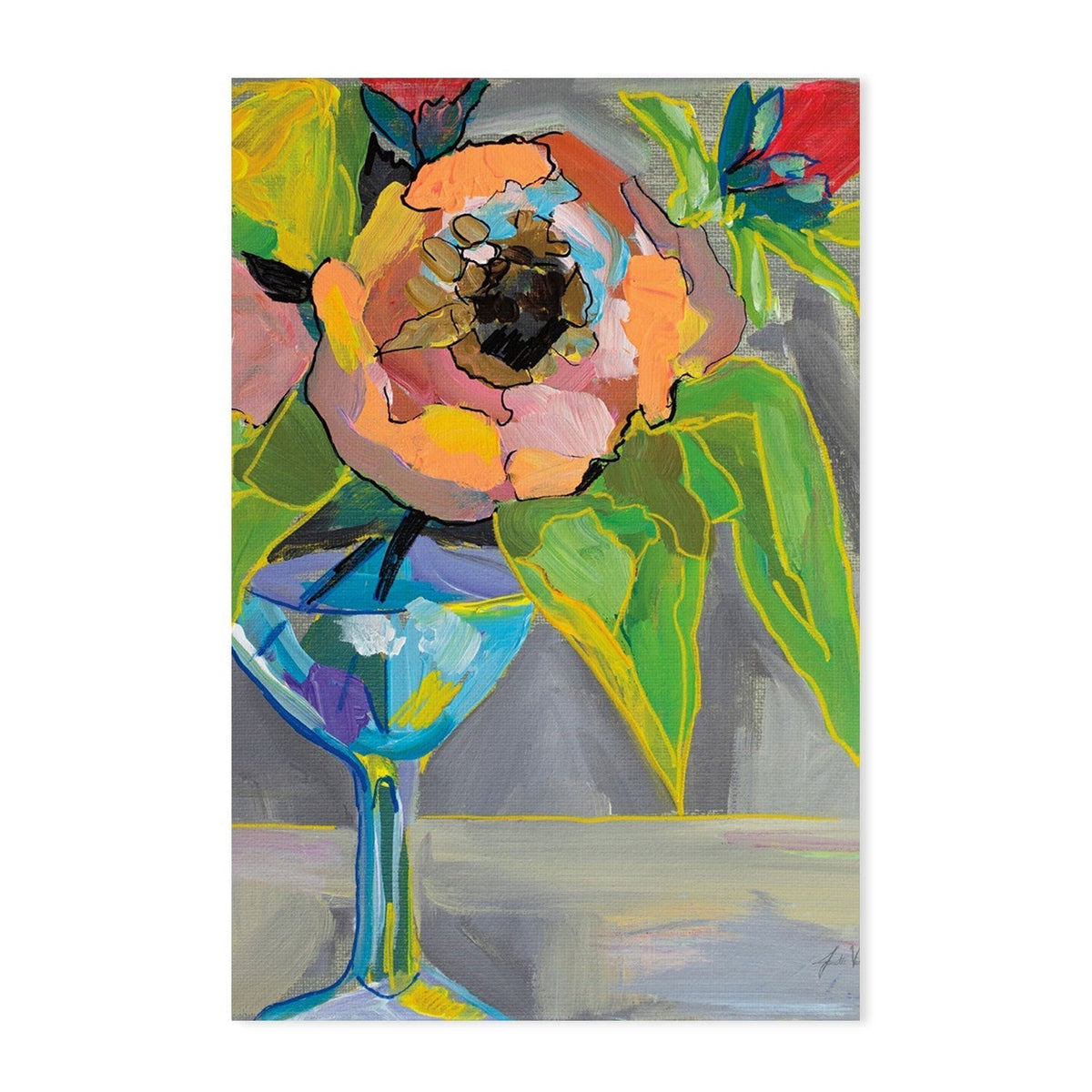 wall-art-print-canvas-poster-framed-Full Fun, Set of 2-by-Jeanette Vertentes-Gioia Wall Art