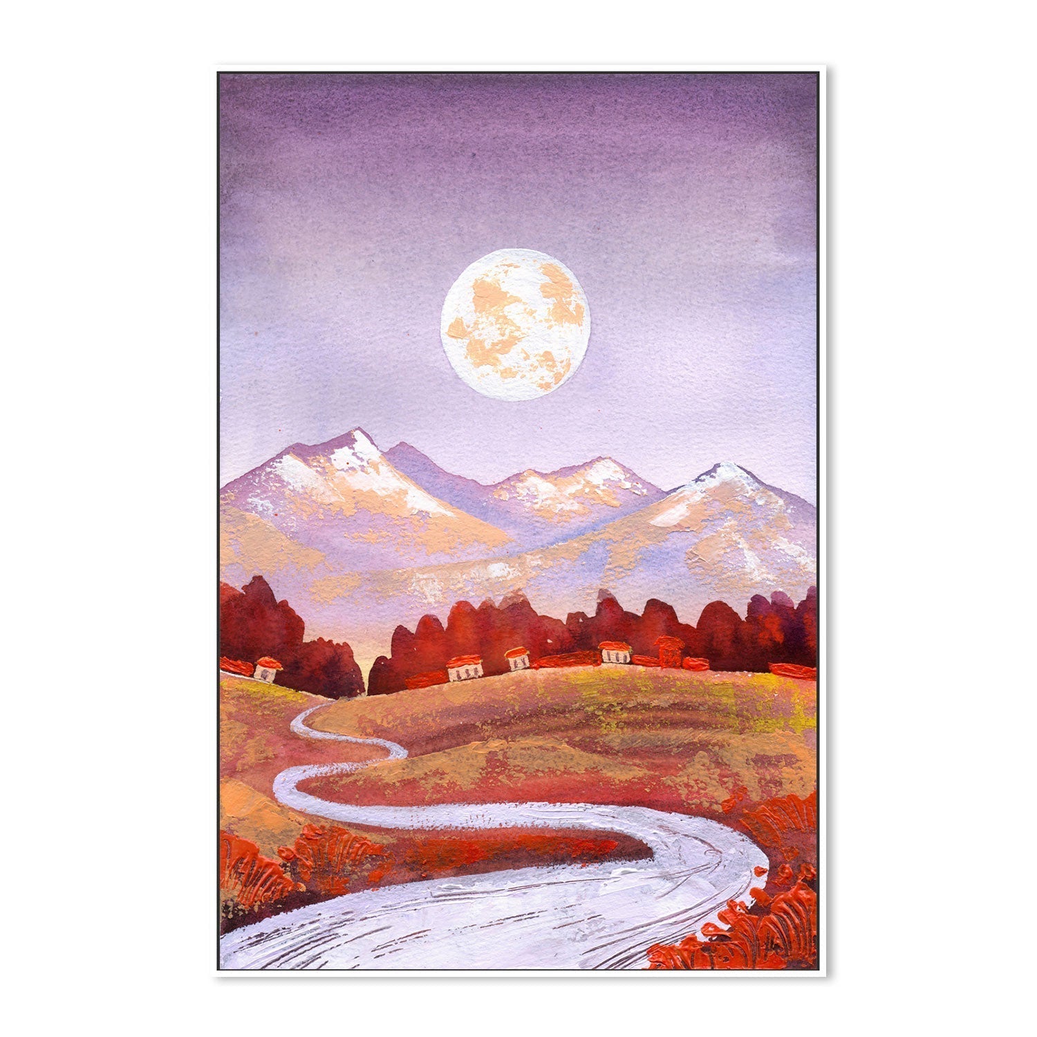 wall-art-print-canvas-poster-framed-Full Moon-GIOIA-WALL-ART