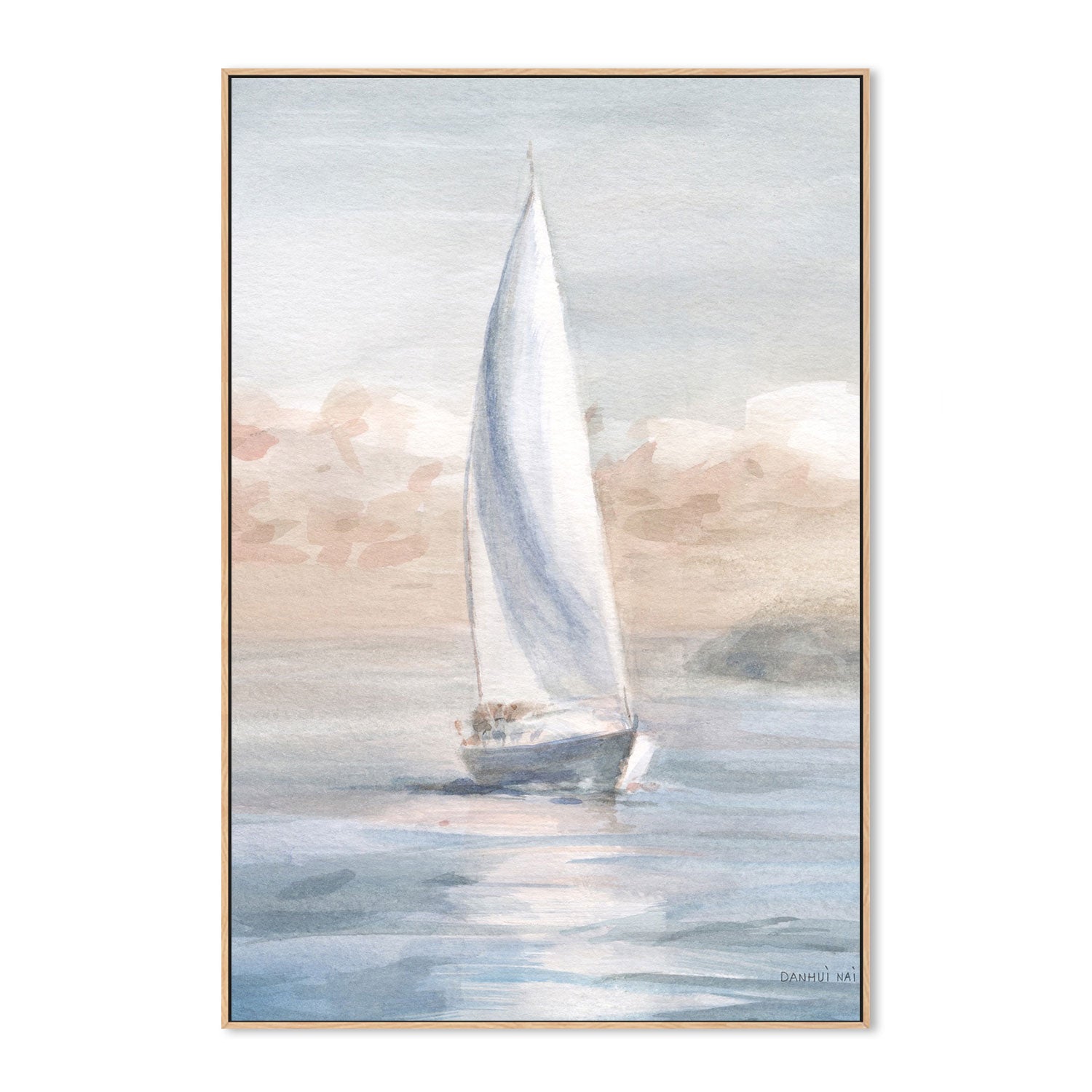 wall-art-print-canvas-poster-framed-Full Sail, Style A-by-Danhui Nai-Gioia Wall Art