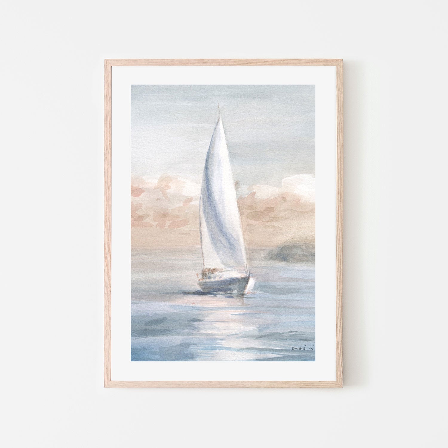 wall-art-print-canvas-poster-framed-Full Sail, Style A-by-Danhui Nai-Gioia Wall Art