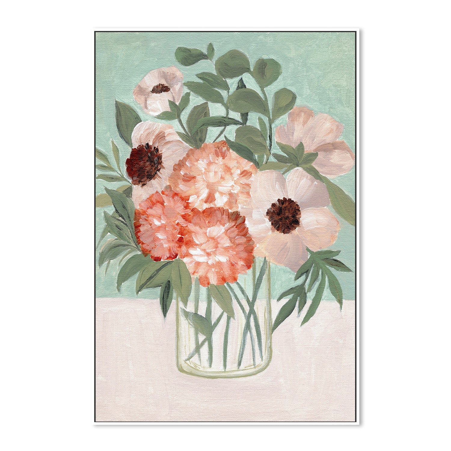 wall-art-print-canvas-poster-framed-Garden Beauties , By Nikita Jariwala-5