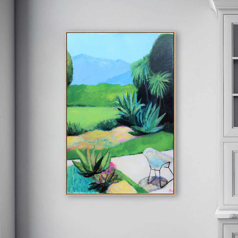 wall-art-print-canvas-poster-framed-Garden-by-Ieva Baklane-Gioia Wall Art