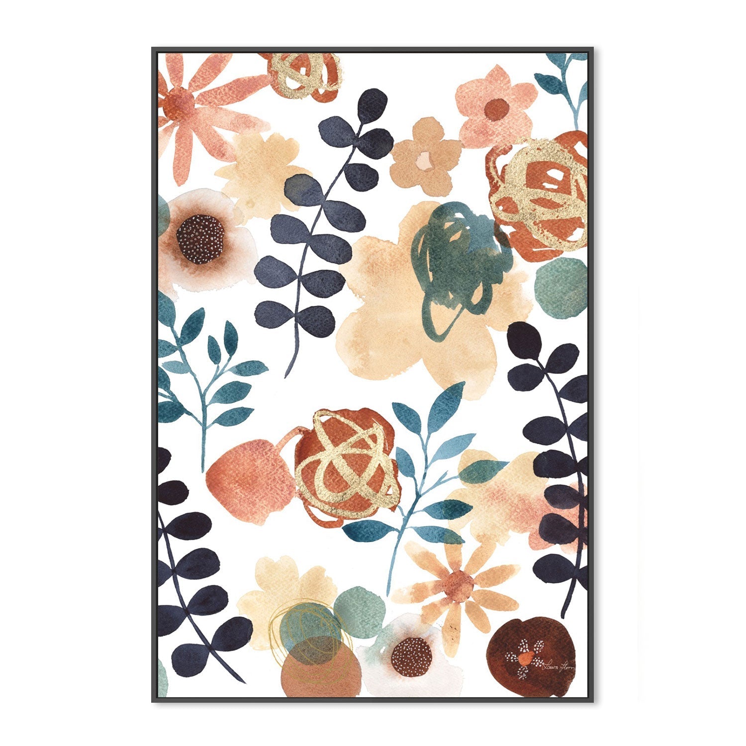 wall-art-print-canvas-poster-framed-Garden Dance, Style F-by-Laura Horn-Gioia Wall Art