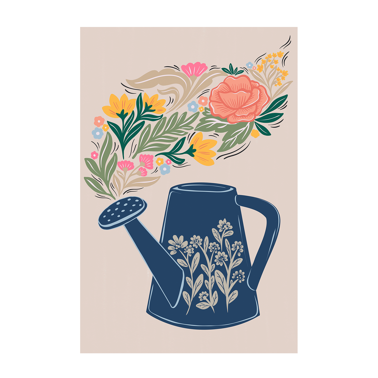 wall-art-print-canvas-poster-framed-Garden Glory , By Nikita Jariwala-1