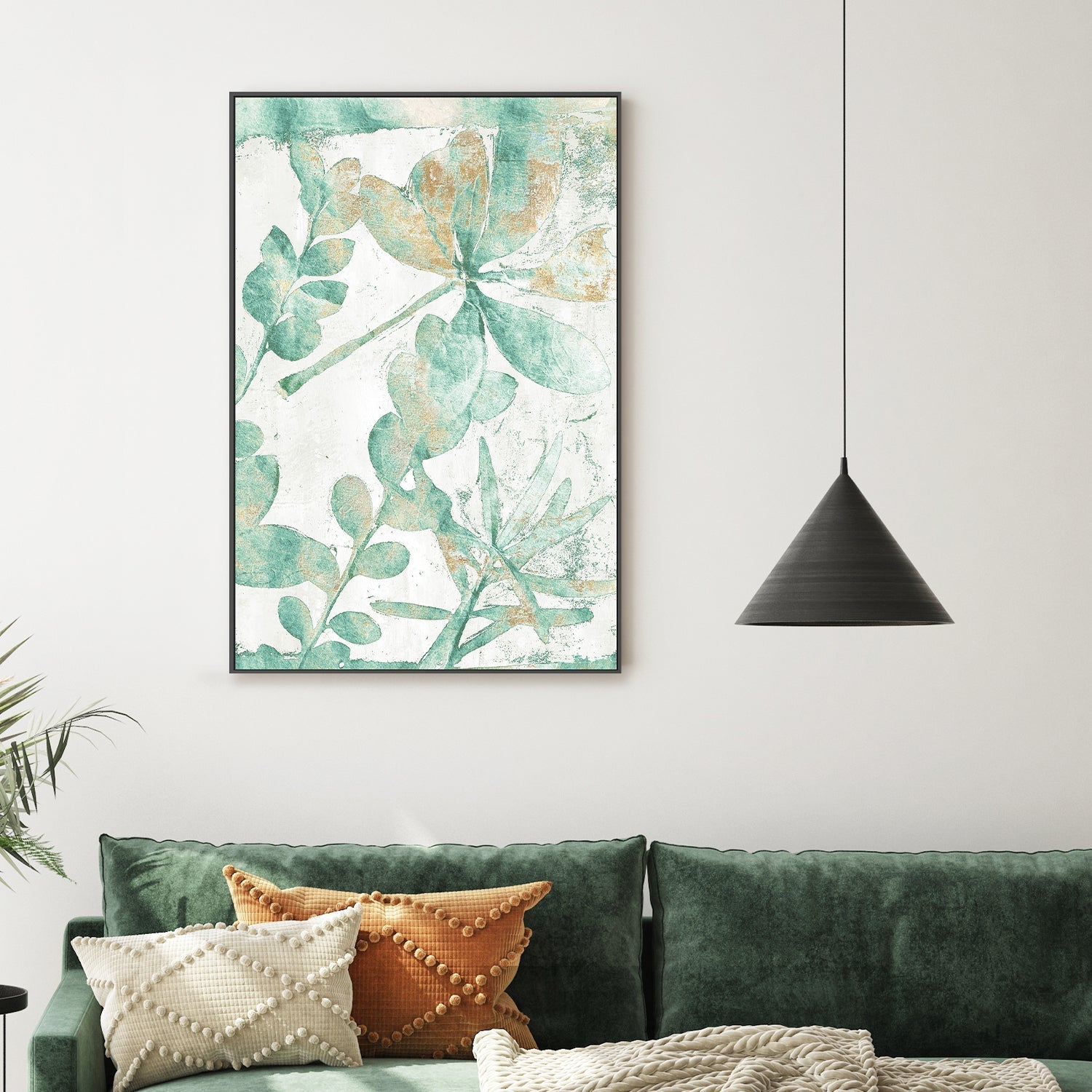wall-art-print-canvas-poster-framed-Garden Variety Green , By Elizabeth St Hilaire-2