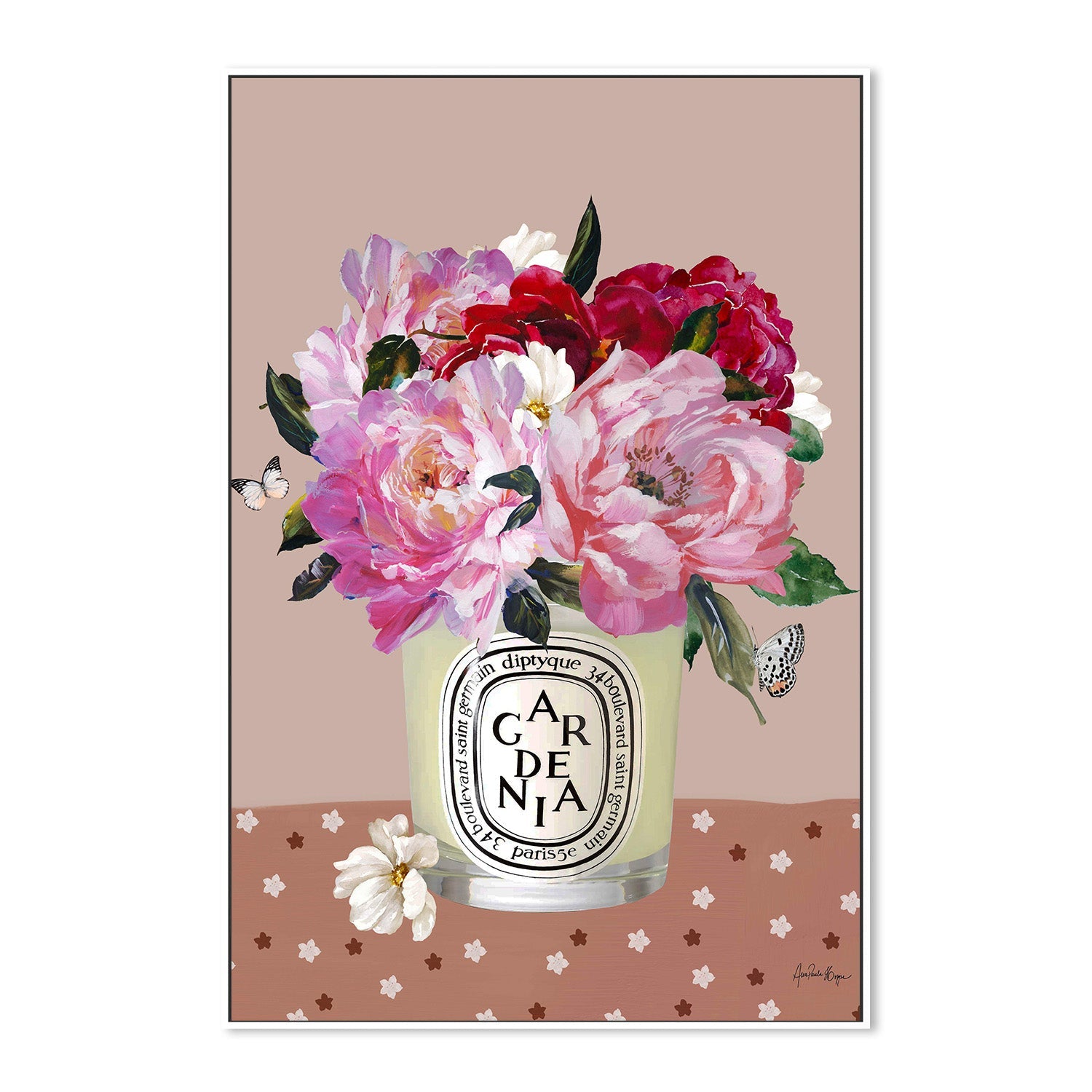 wall-art-print-canvas-poster-framed-Gardenia-5