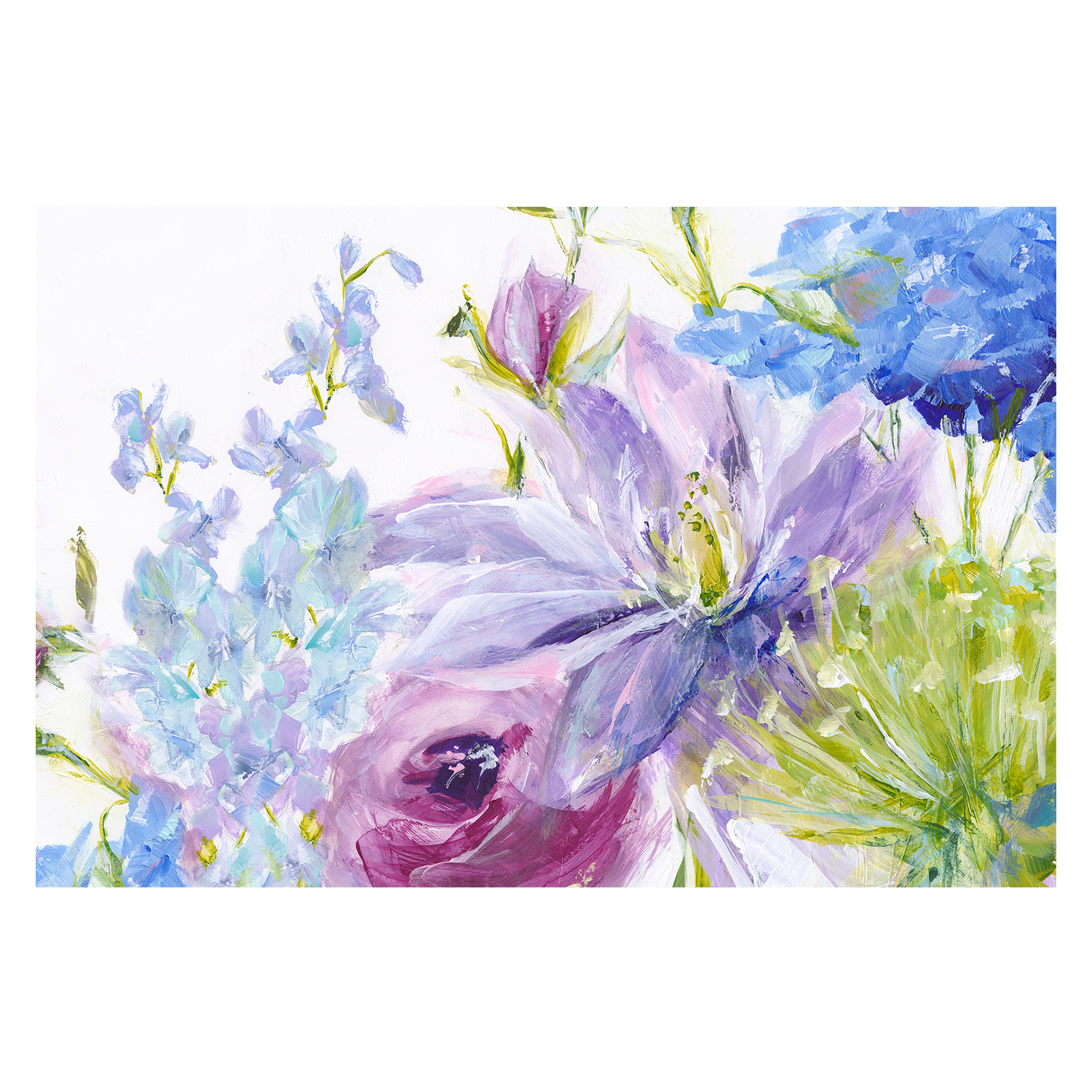 wall-art-print-canvas-poster-framed-Gathered Garden-1