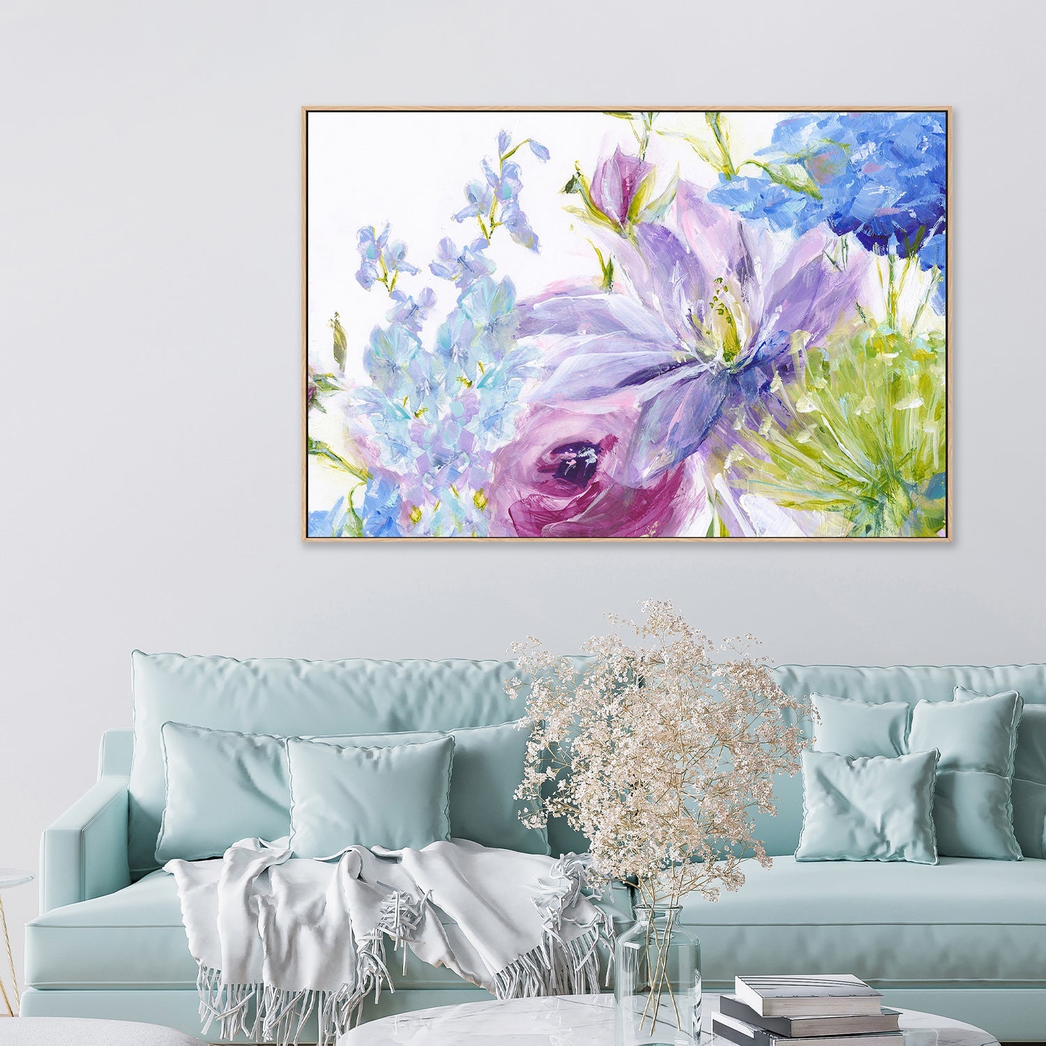 wall-art-print-canvas-poster-framed-Gathered Garden-2