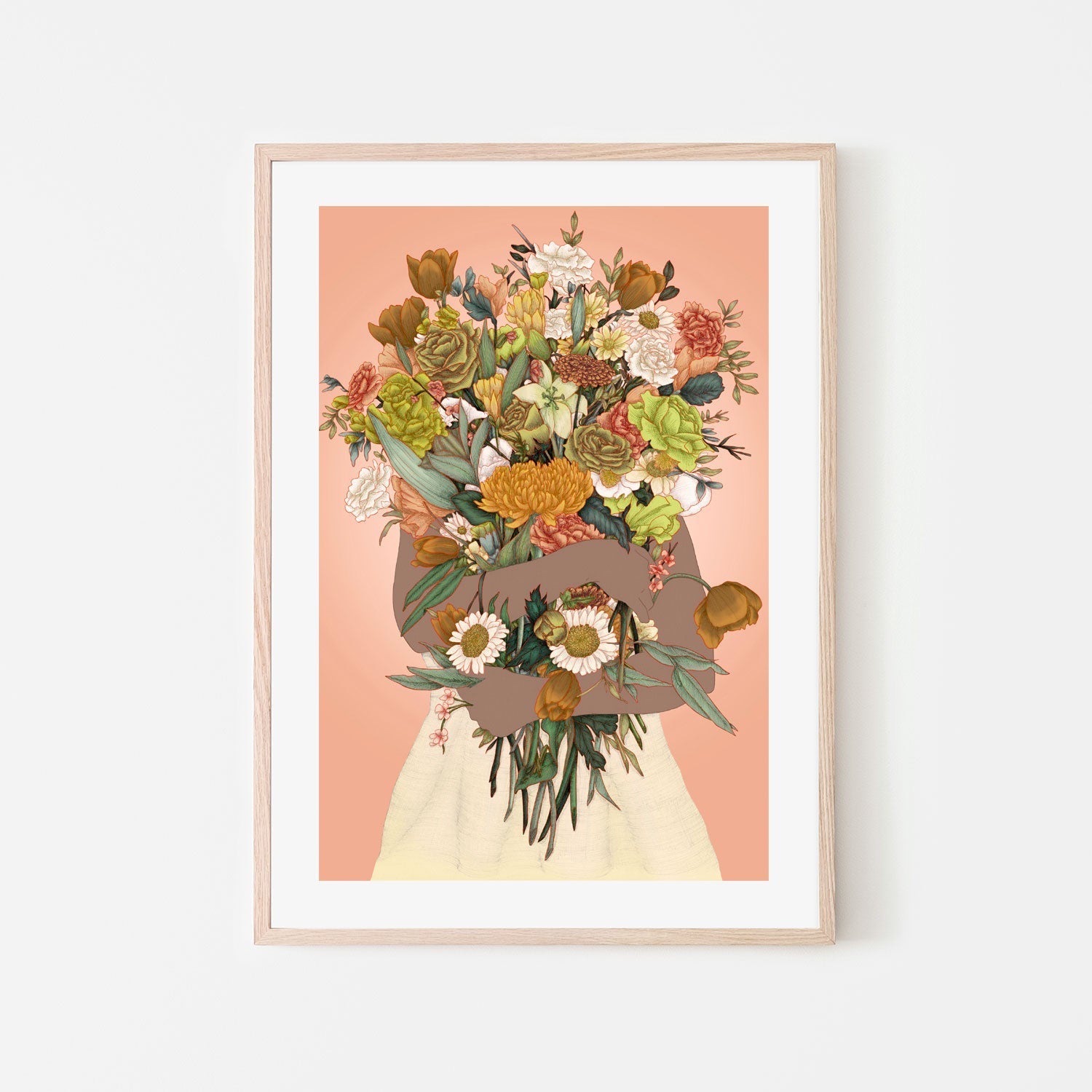wall-art-print-canvas-poster-framed-Gathering a Golden Garden-6