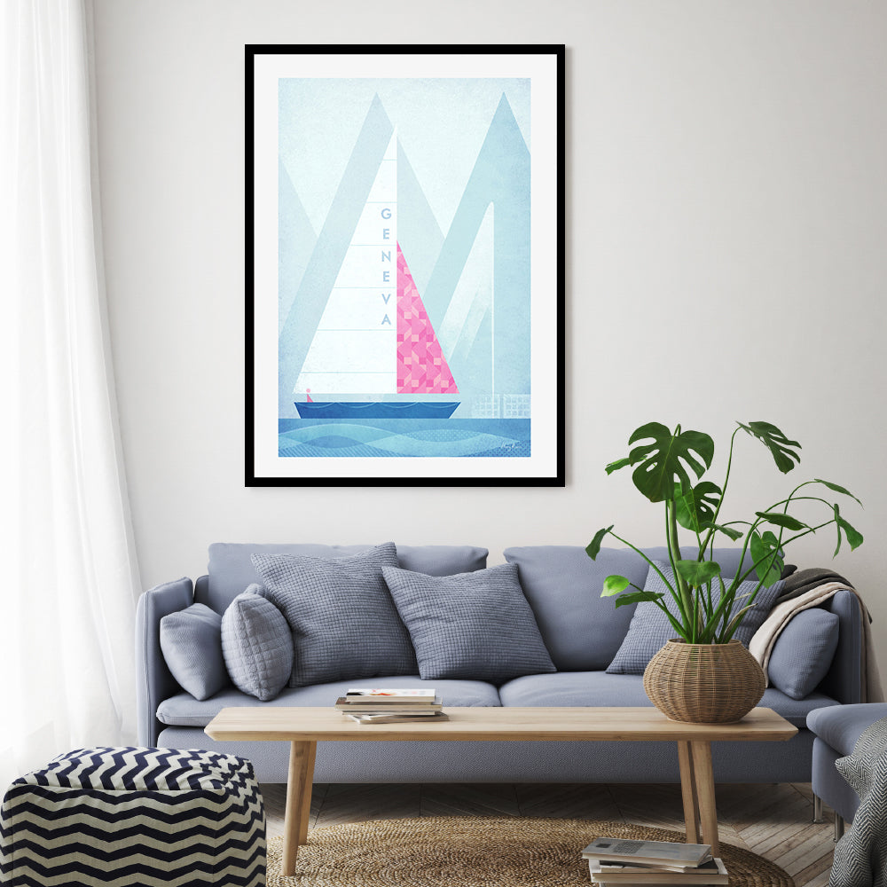 wall-art-print-canvas-poster-framed-Geneva, Switzerland , By Henry Rivers-GIOIA-WALL-ART