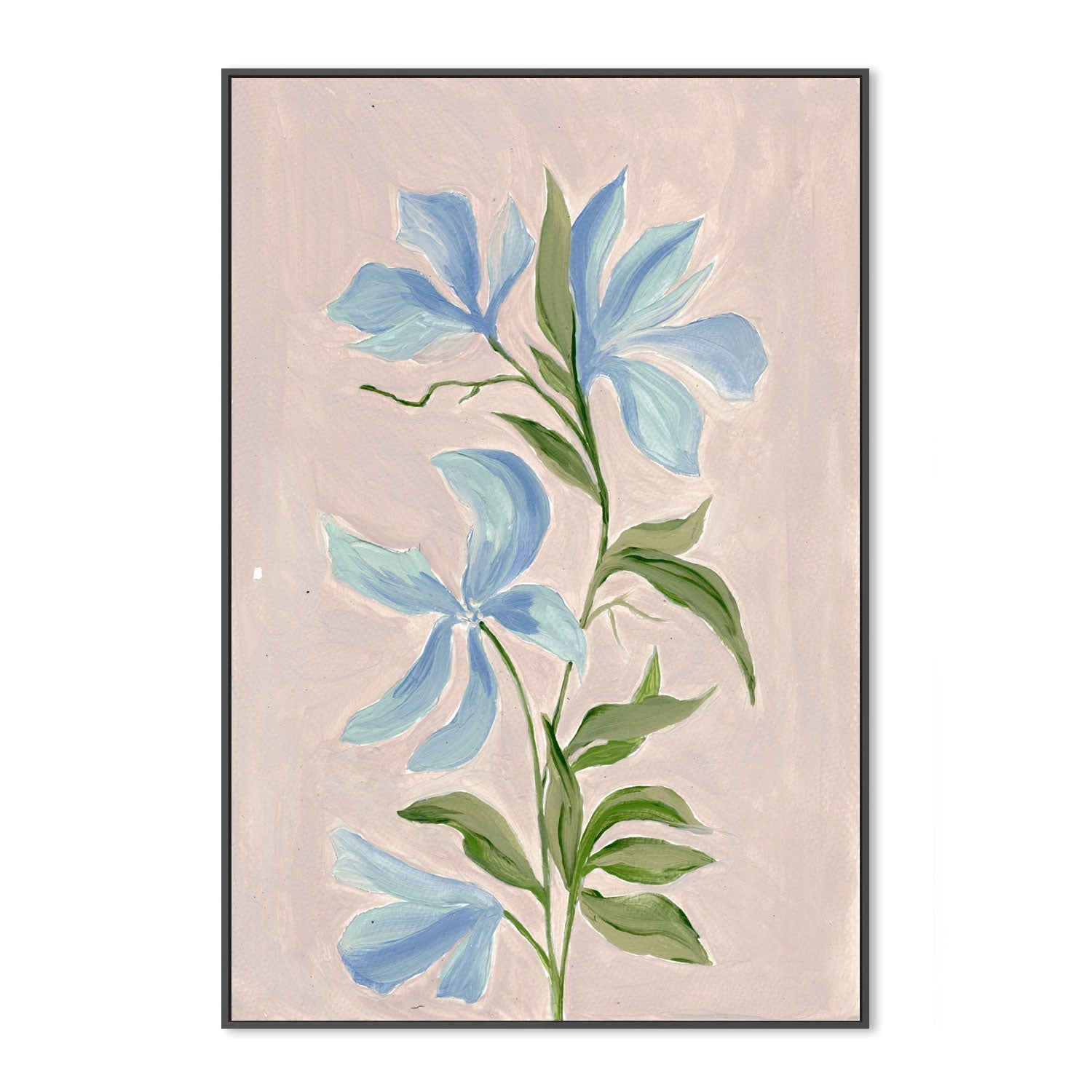 wall-art-print-canvas-poster-framed-Gentle Blossoms, Style A , By Nikita Jariwala-GIOIA-WALL-ART