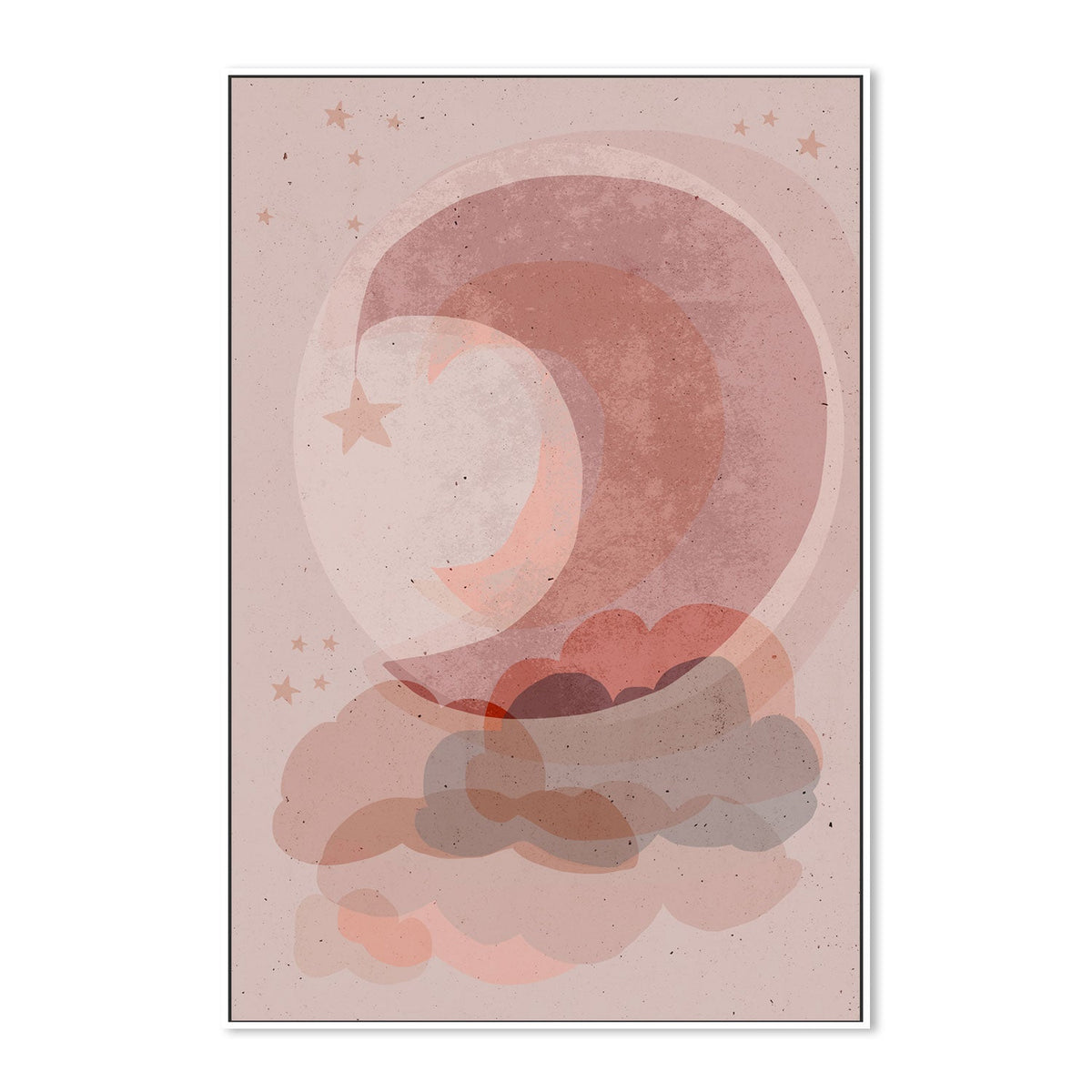 wall-art-print-canvas-poster-framed-Gentle Moon , By Treechild-GIOIA-WALL-ART