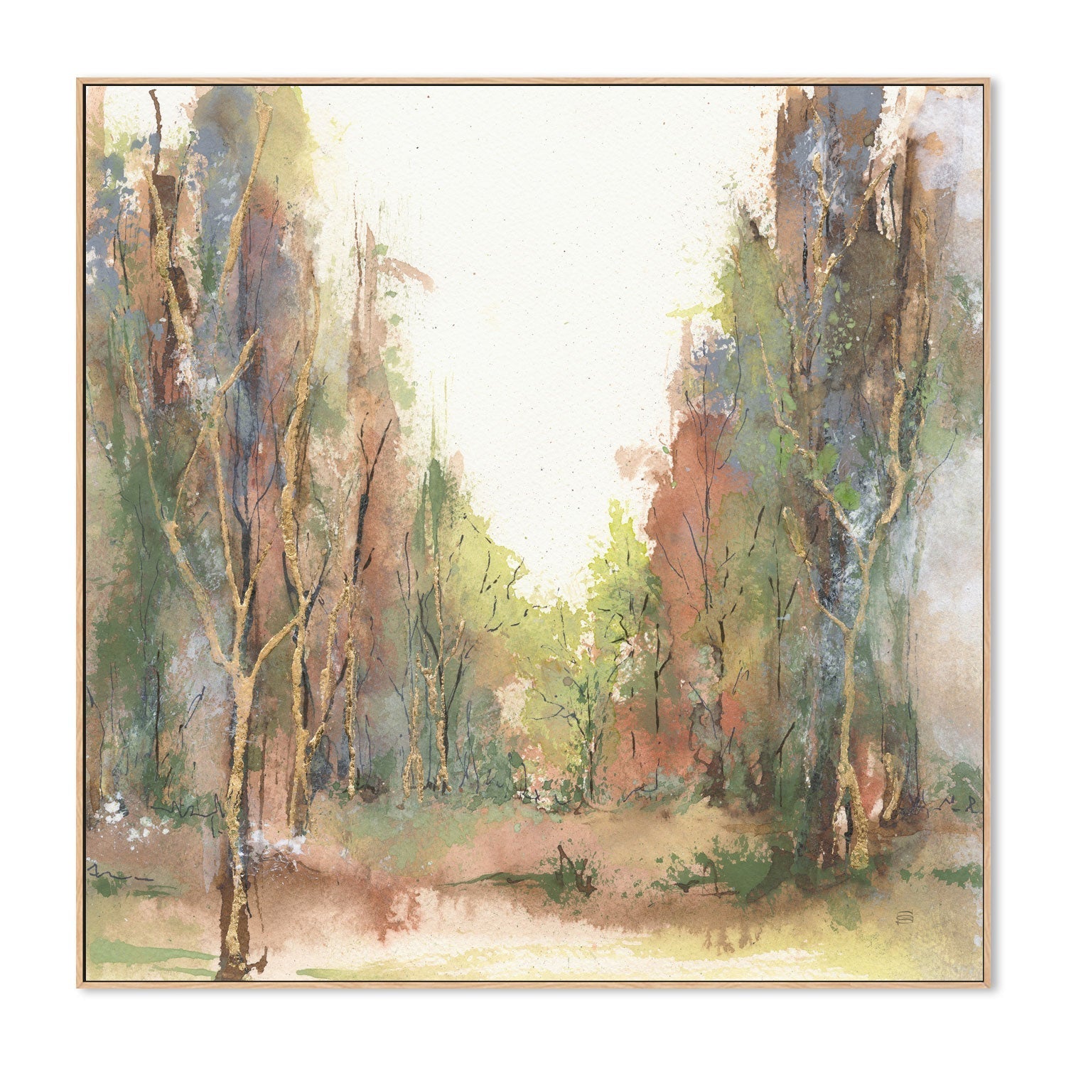 wall-art-print-canvas-poster-framed-Gilded Path, Style B , By Chris Paschke-3