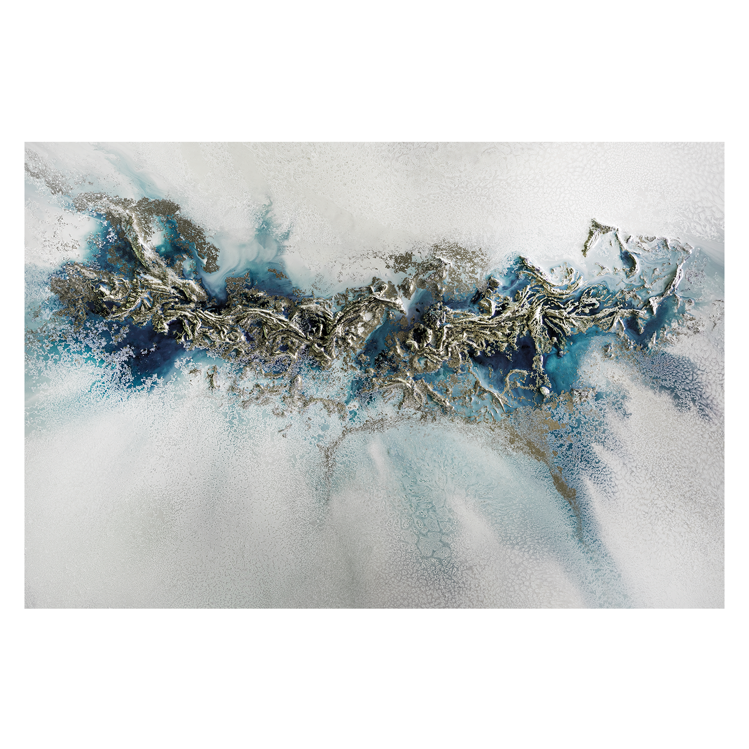 wall-art-print-canvas-poster-framed-Gilded Weave , By Petra Meikle-1