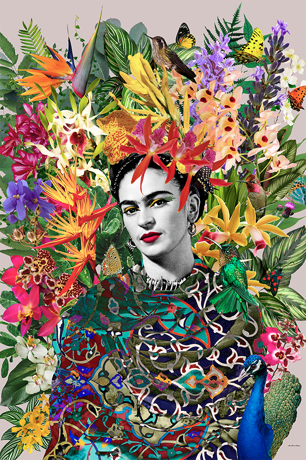 wall-art-print-canvas-poster-framed-Gipsy Frida-1
