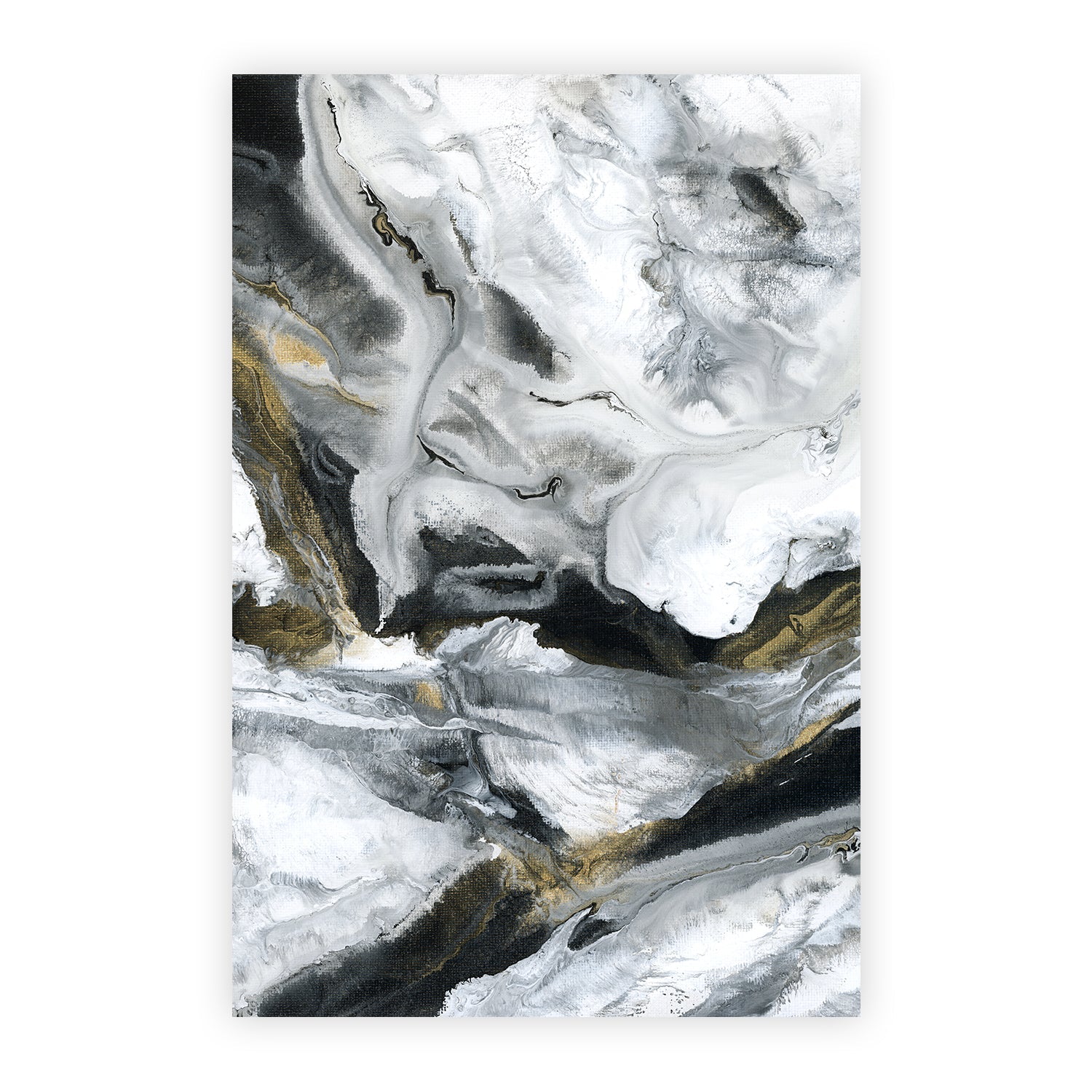 wall-art-print-canvas-poster-framed-Glam Mountain , By Blakely Bering-1