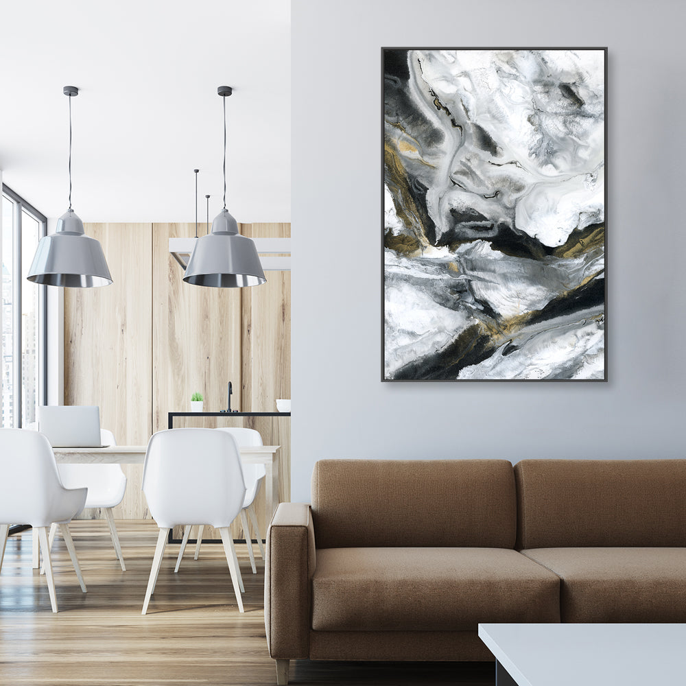 wall-art-print-canvas-poster-framed-Glam Mountain , By Blakely Bering-2