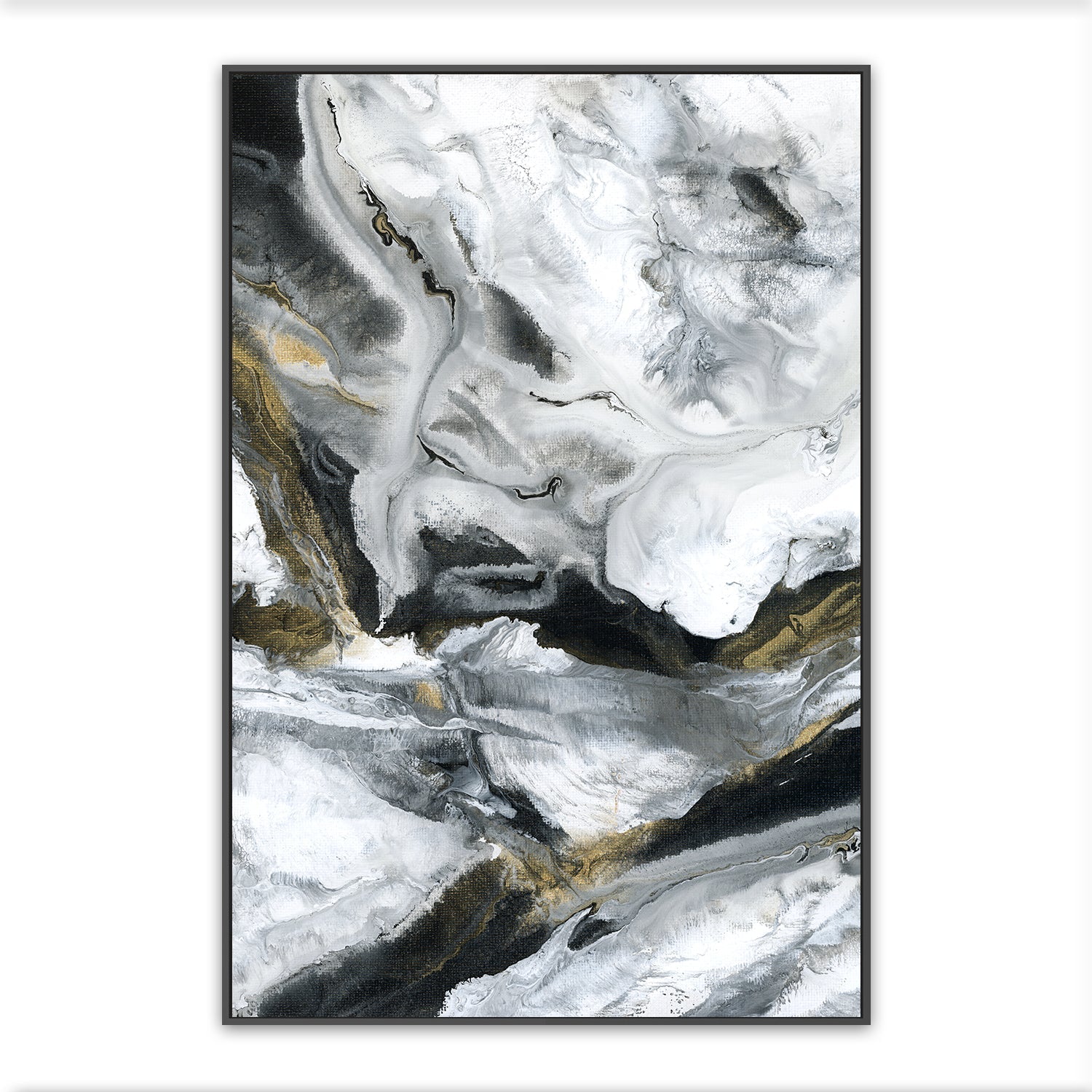 wall-art-print-canvas-poster-framed-Glam Mountain , By Blakely Bering-3