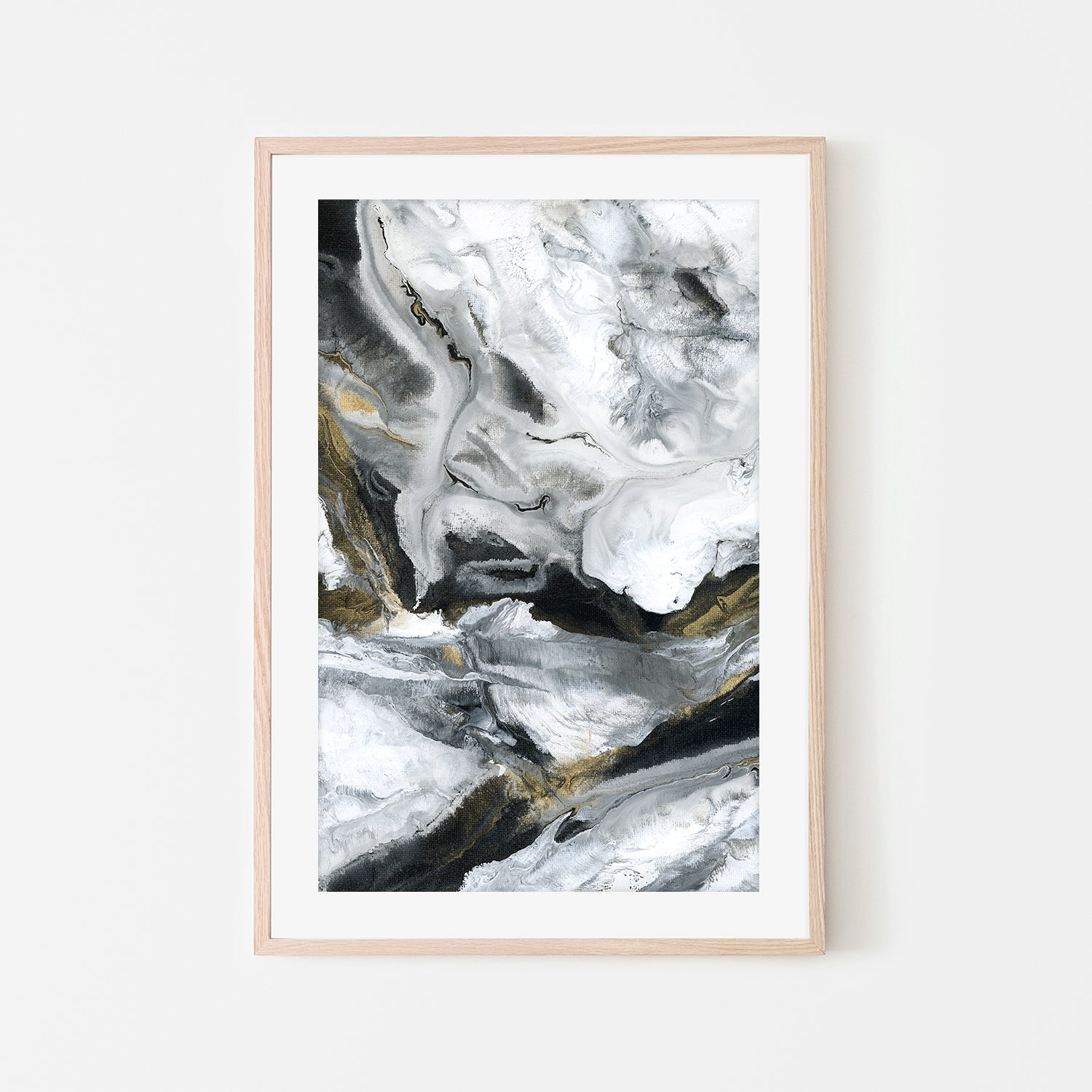 wall-art-print-canvas-poster-framed-Glam Mountain , By Blakely Bering-6