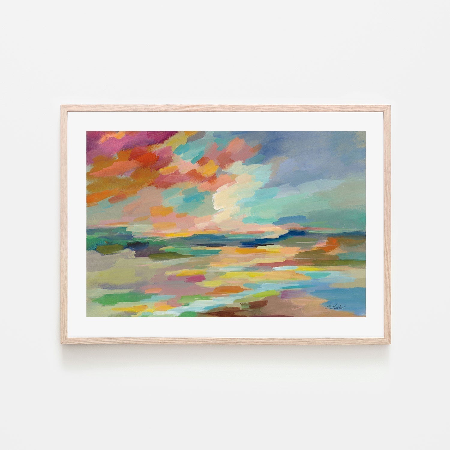 wall-art-print-canvas-poster-framed-Glorious Summer-by-Silvia Vassileva-Gioia Wall Art