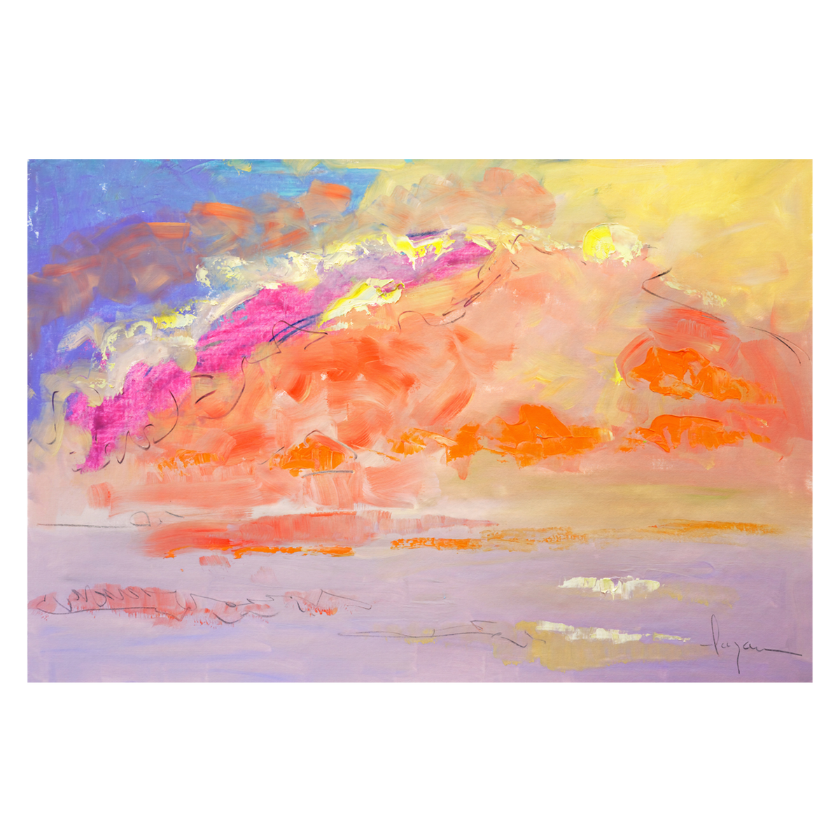 wall-art-print-canvas-poster-framed-Glowing Morning, Dorothy Fagan-GIOIA-WALL-ART