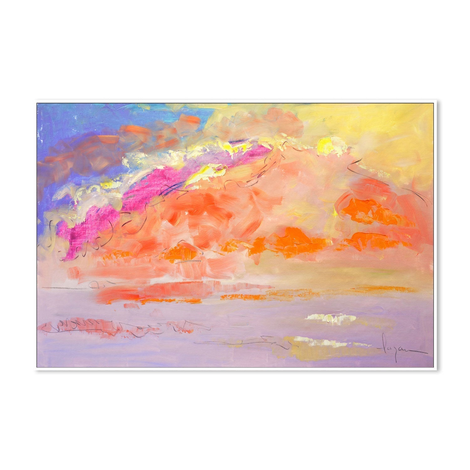 wall-art-print-canvas-poster-framed-Glowing Morning, Dorothy Fagan-GIOIA-WALL-ART