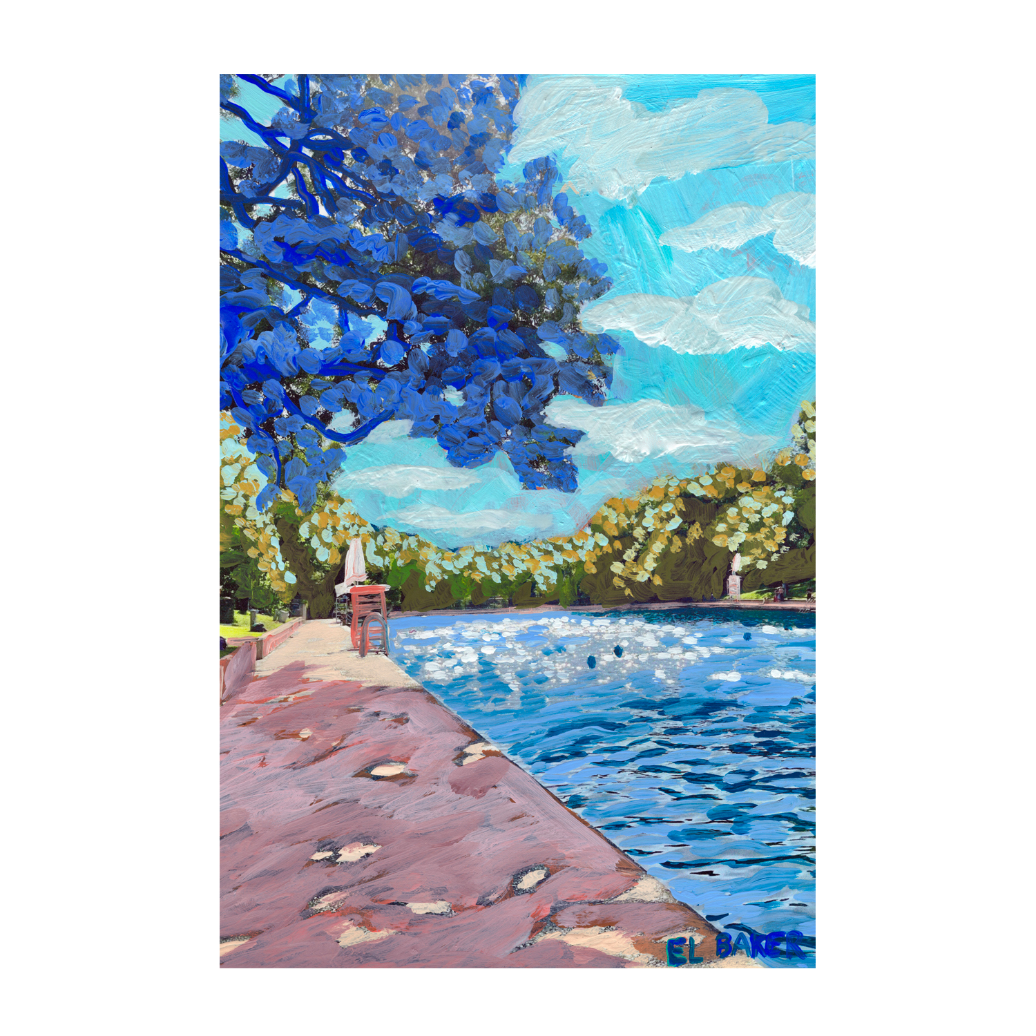 wall-art-print-canvas-poster-framed-Go For A Dip , By Eleanor Baker-1