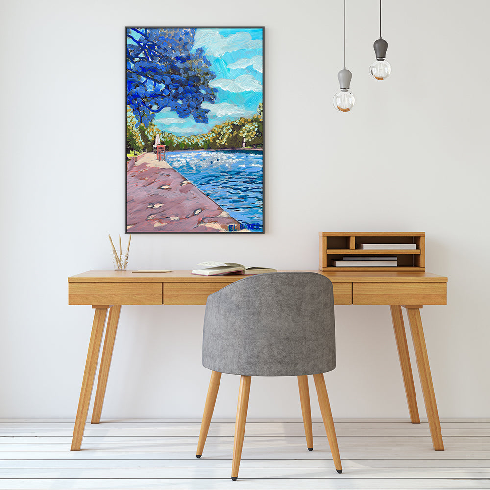 wall-art-print-canvas-poster-framed-Go For A Dip , By Eleanor Baker-2