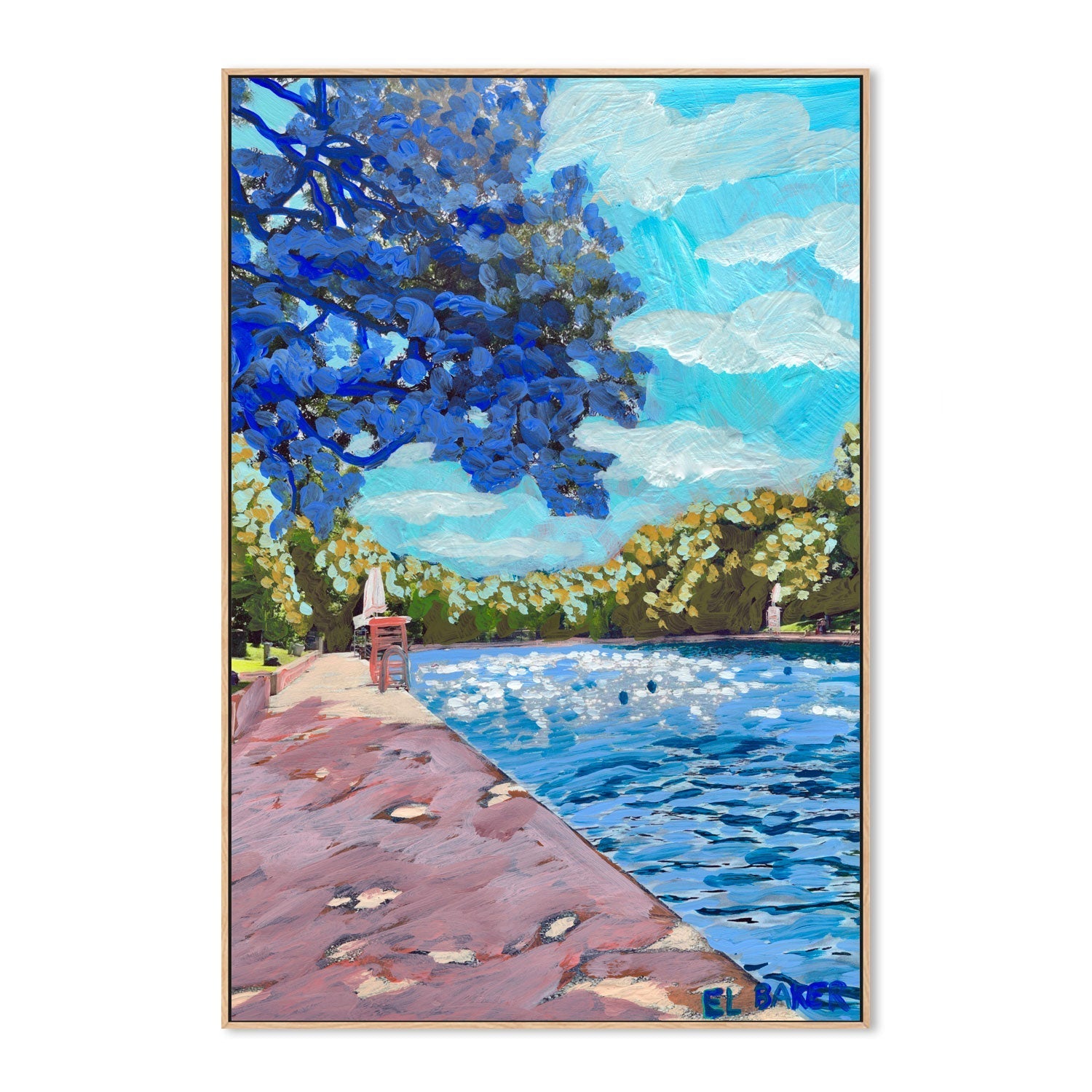 wall-art-print-canvas-poster-framed-Go For A Dip , By Eleanor Baker-4