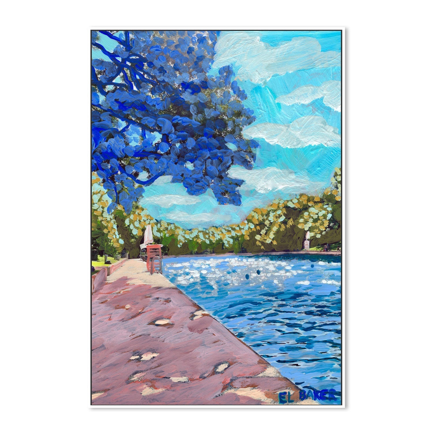 wall-art-print-canvas-poster-framed-Go For A Dip , By Eleanor Baker-5