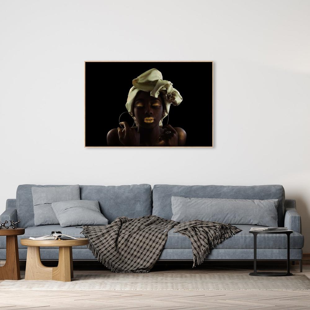 wall-art-print-canvas-poster-framed-Gold On Black, By Amnon Eichelberg-by-Plus X Studio-Gioia Wall Art