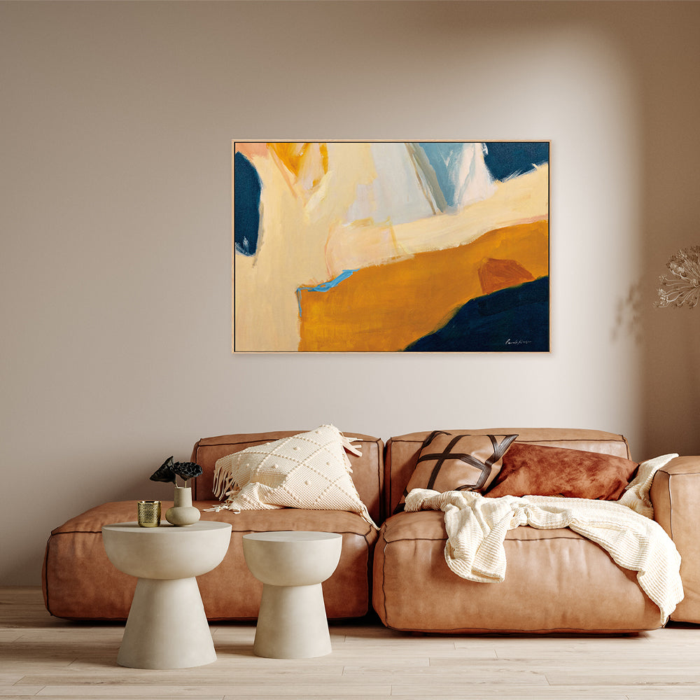 wall-art-print-canvas-poster-framed-Golden Gate Marigold-by-Pamela Munger-Gioia Wall Art