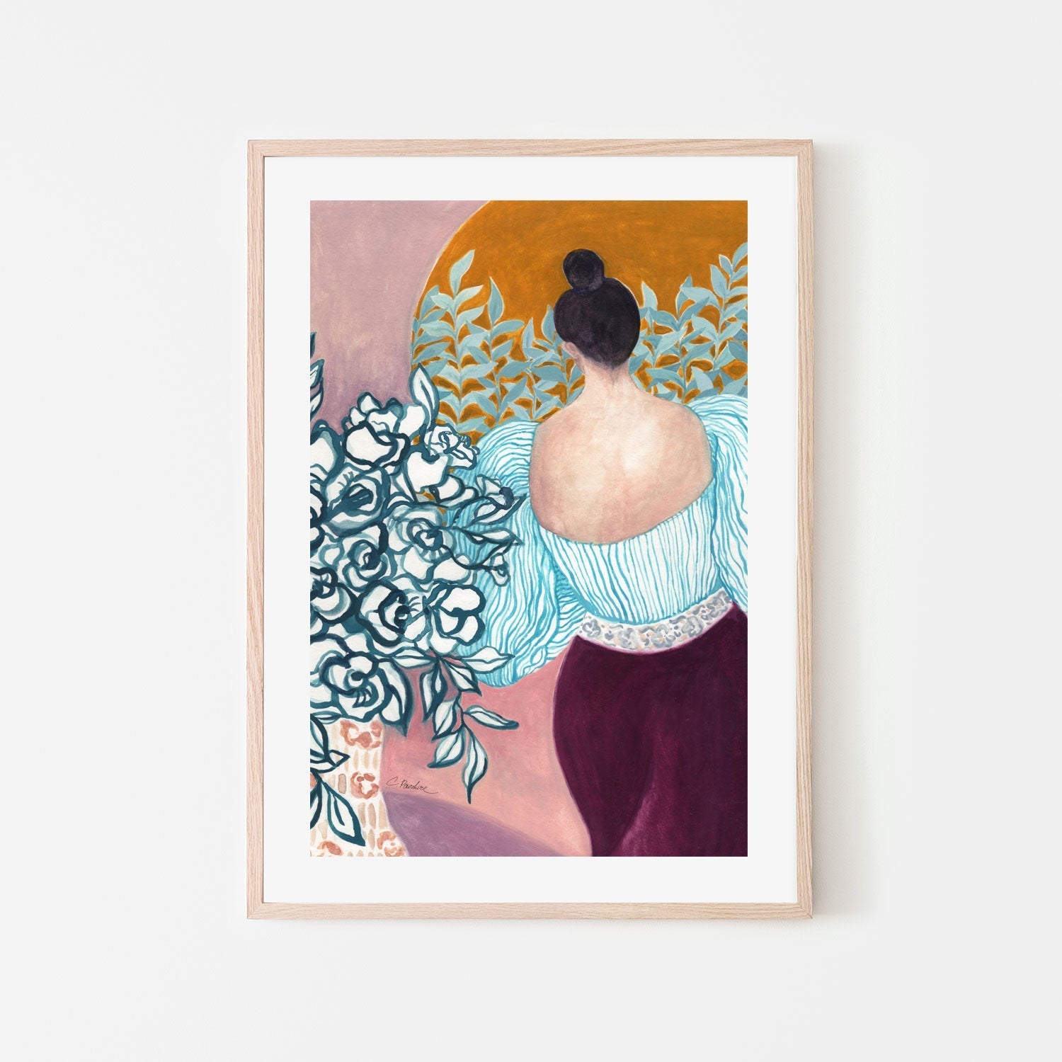 wall-art-print-canvas-poster-framed-Golden Hour , By Chonticha Hanon-6
